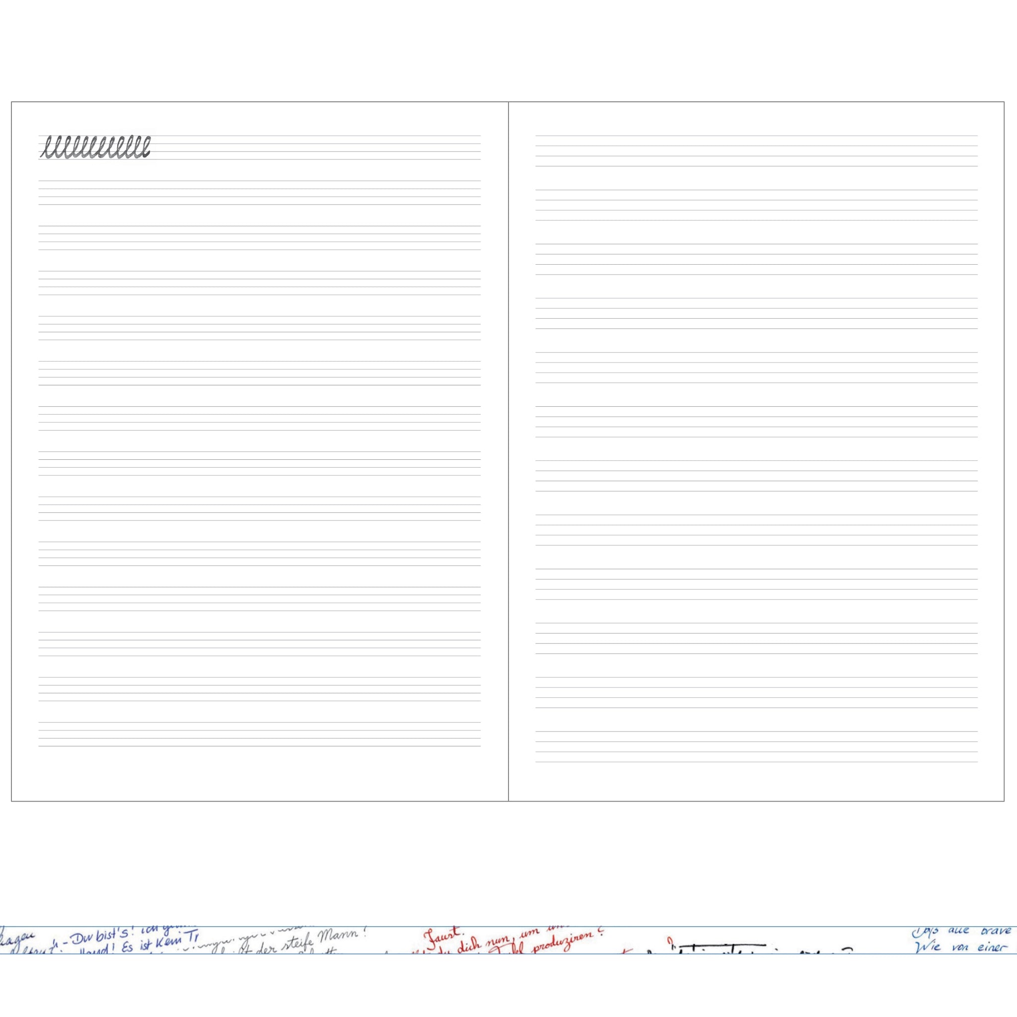 A4+ Schreibübungsbücher