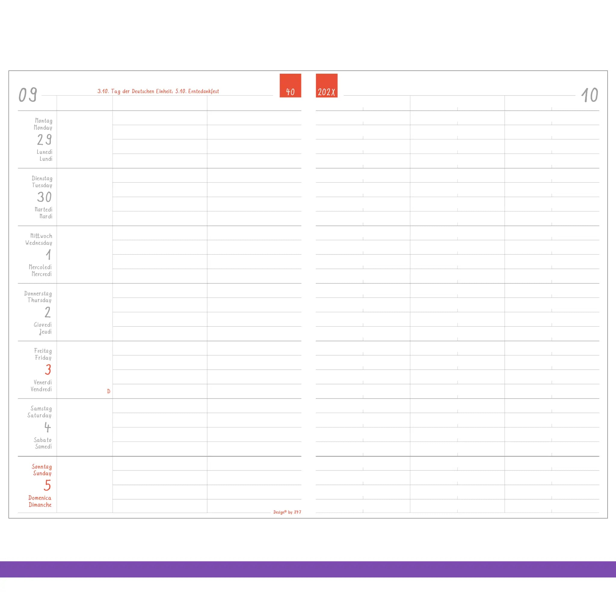 A5 Familienplaner 2025/26