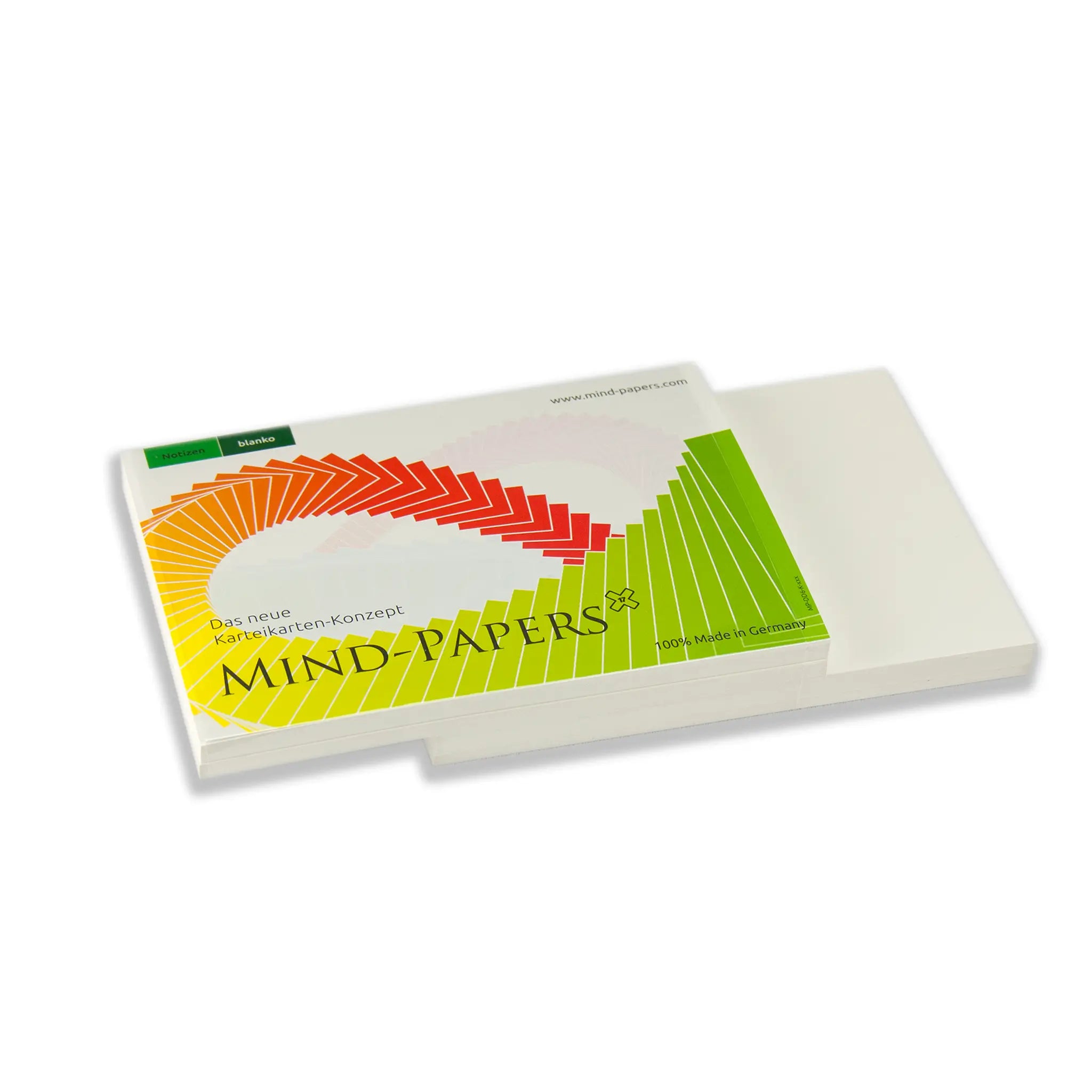 Mind-Papers Nachfüllpack - Karteikarten A5, A6, A7 & A8