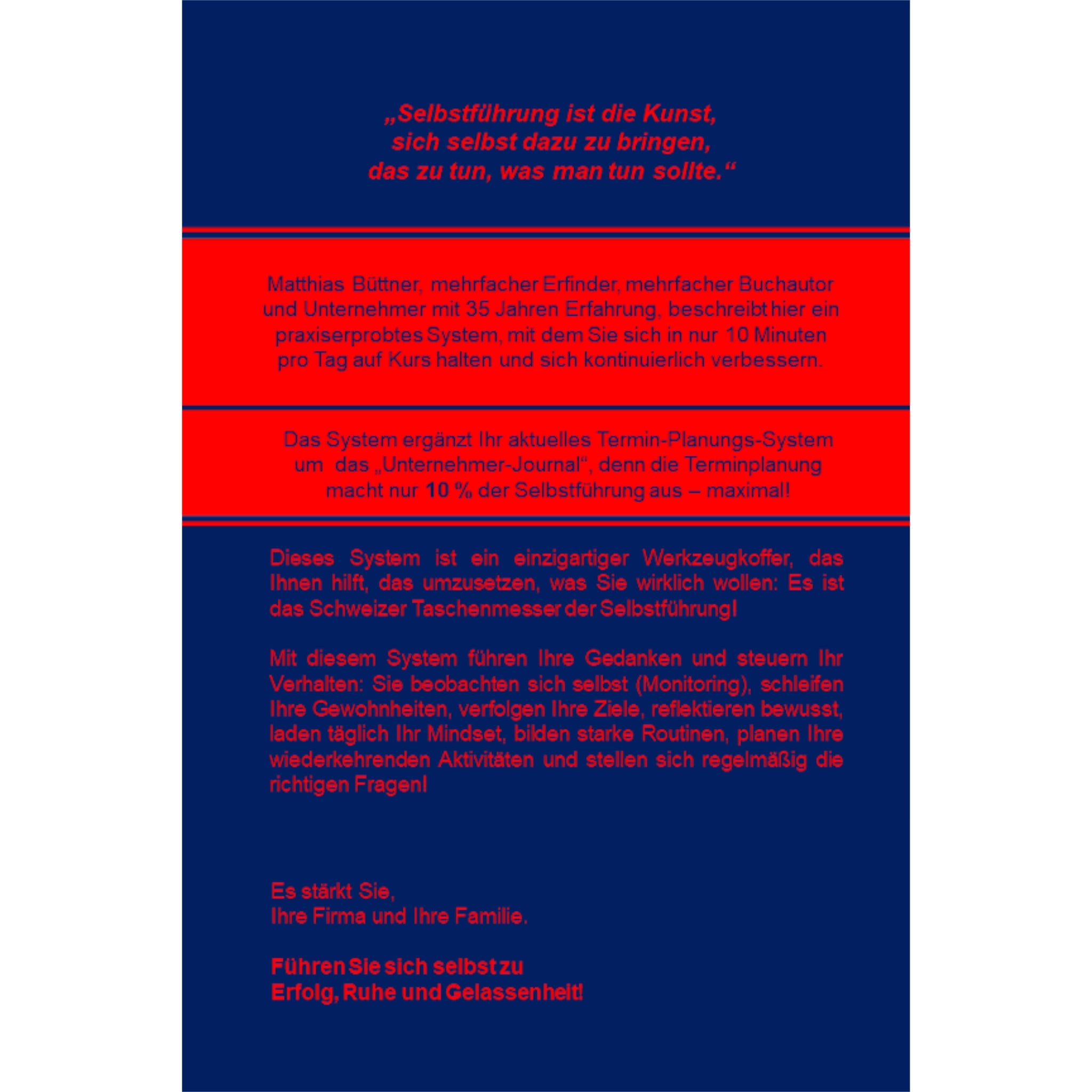 Erfolg durch Selbstführung