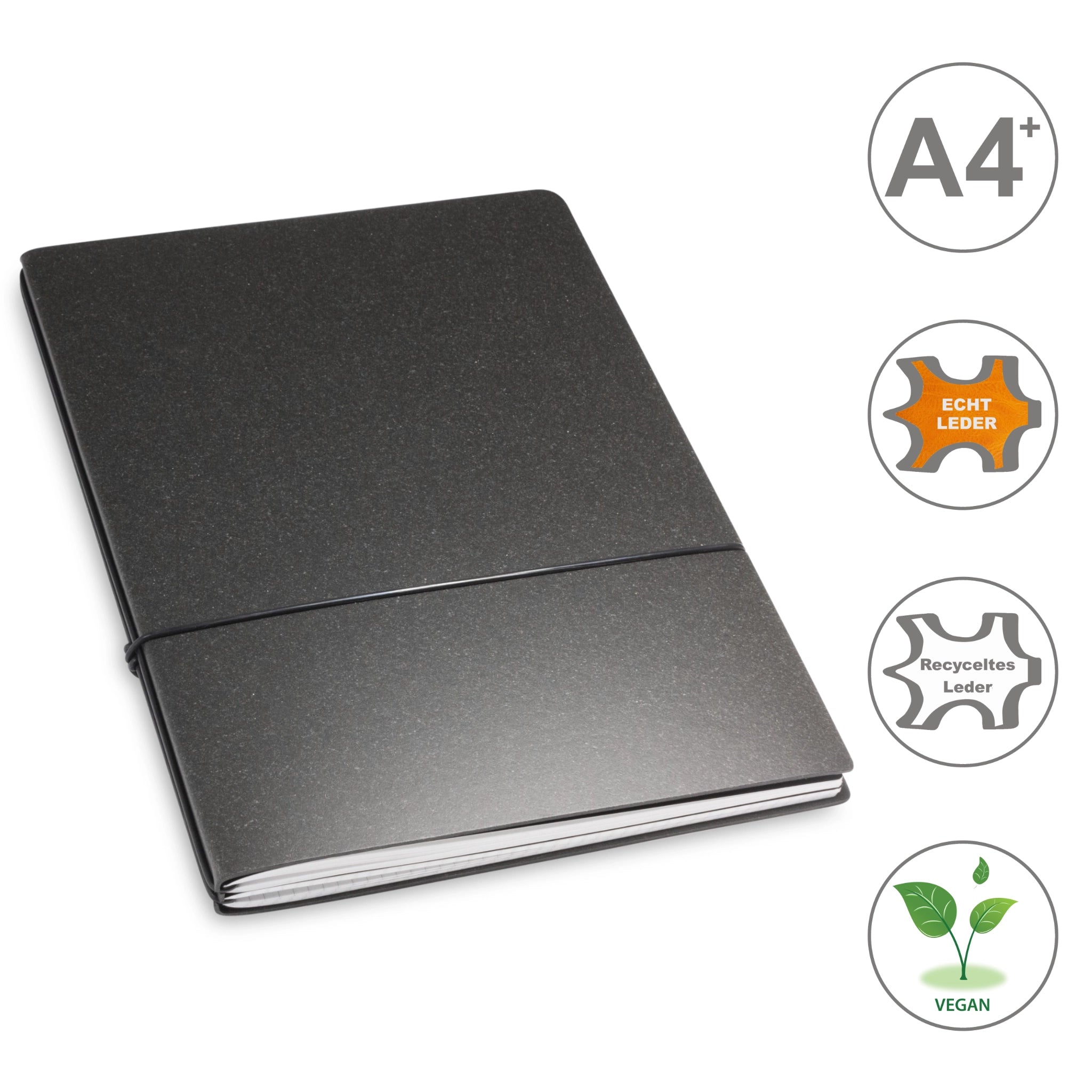 A4+ Notizbücher 1-2er