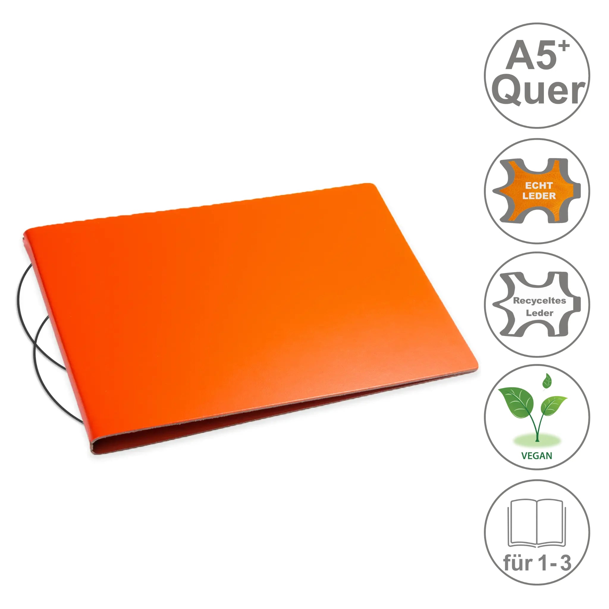 A5+ Quer Hüllen für 1-3er Hefte