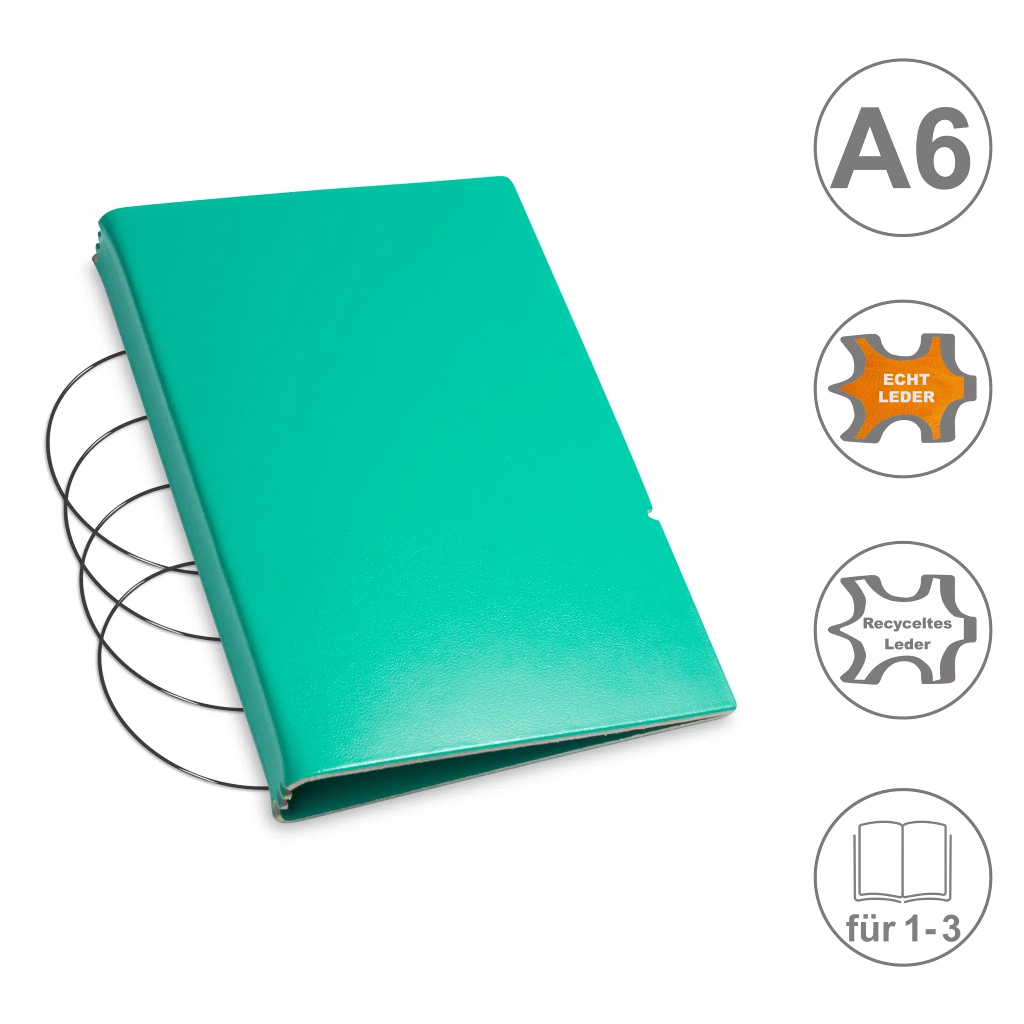 A6 Hüllen für 1-3 Hefte