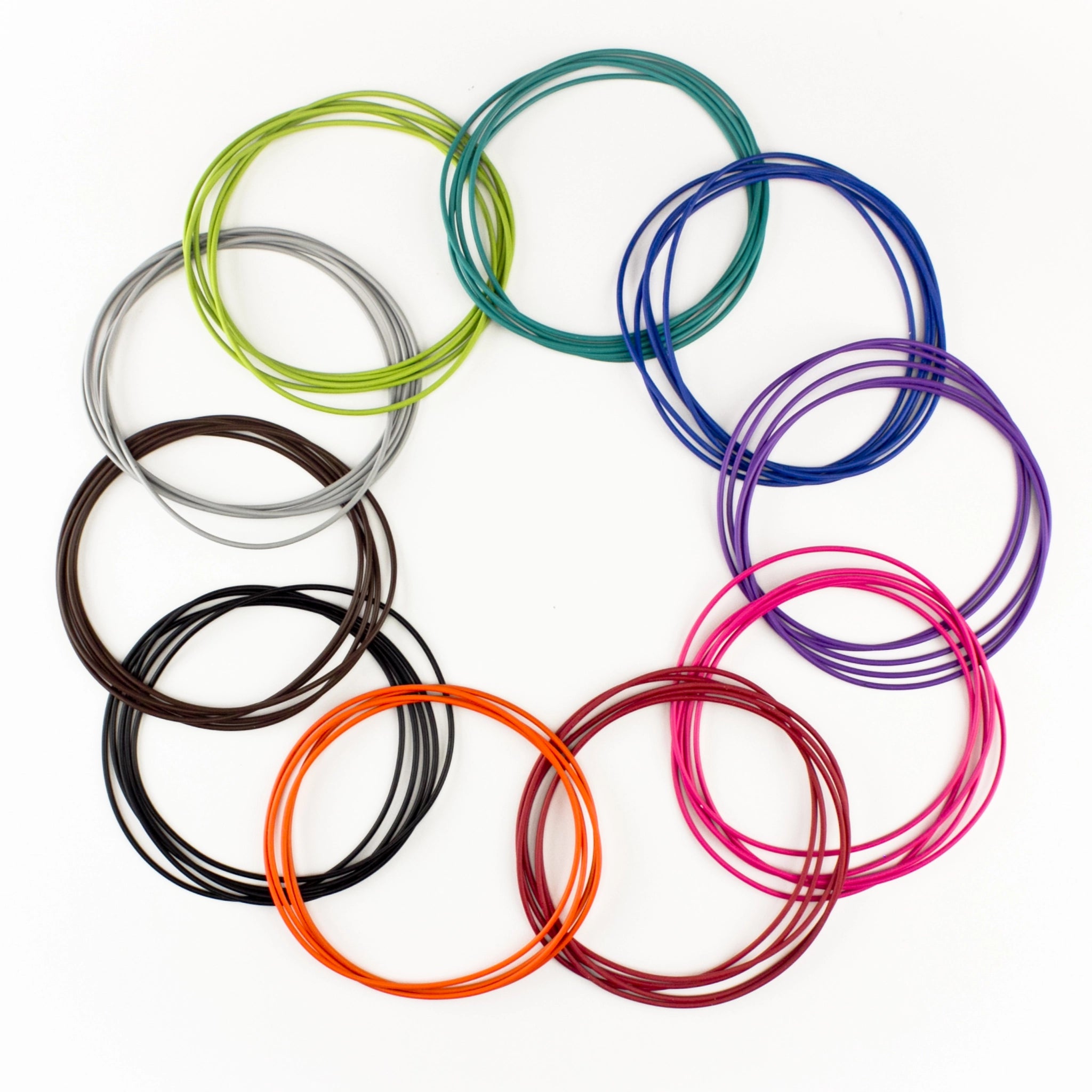 A6/A5+ Quer ElastiX bunt, 4er Pack