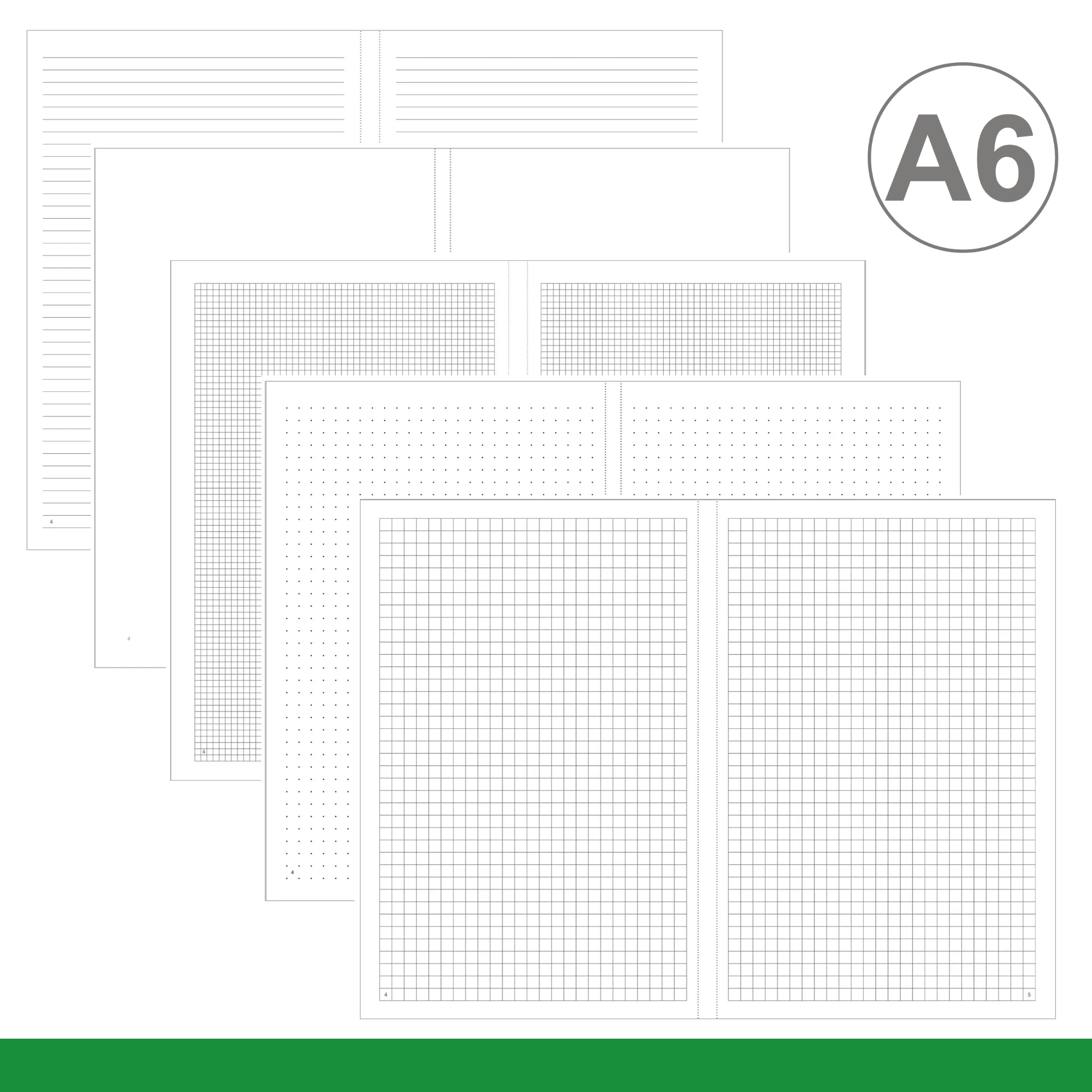 A6 Einlagen - Notizen