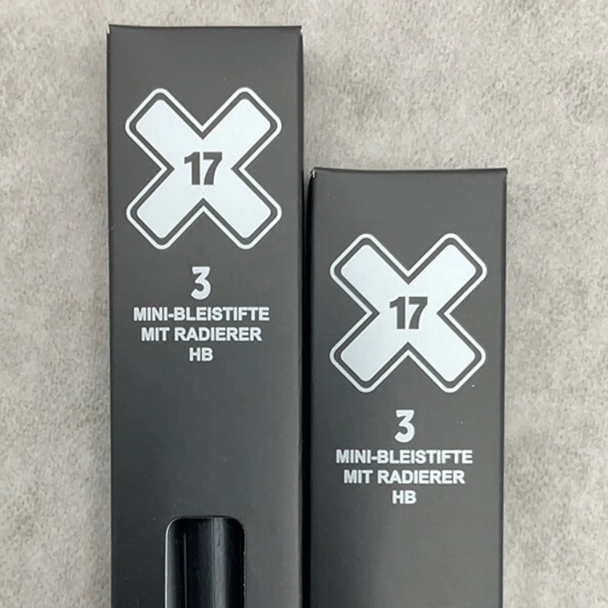 Bleistift "X17" schwarz, 3er Set