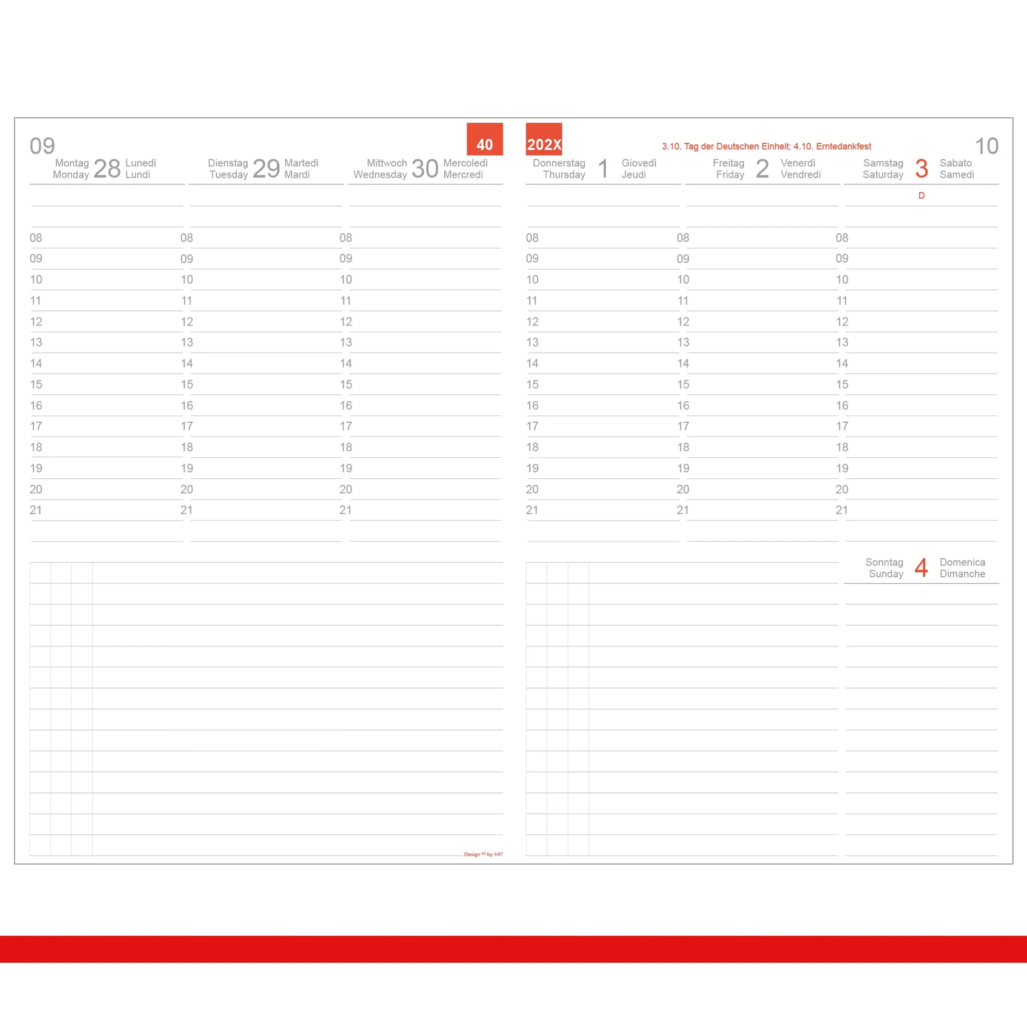 A5 Terminplaner 2026