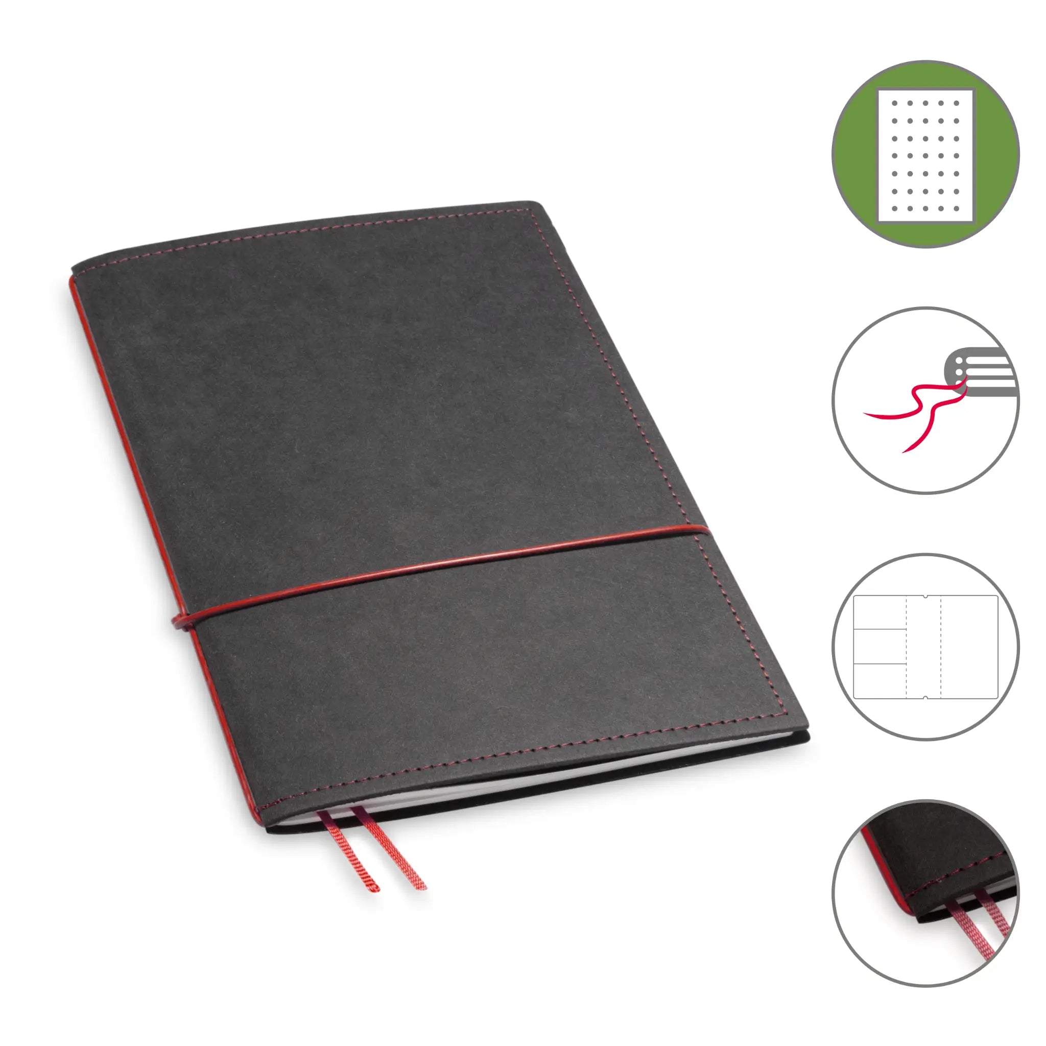 A5 Notizbücher 1-4er