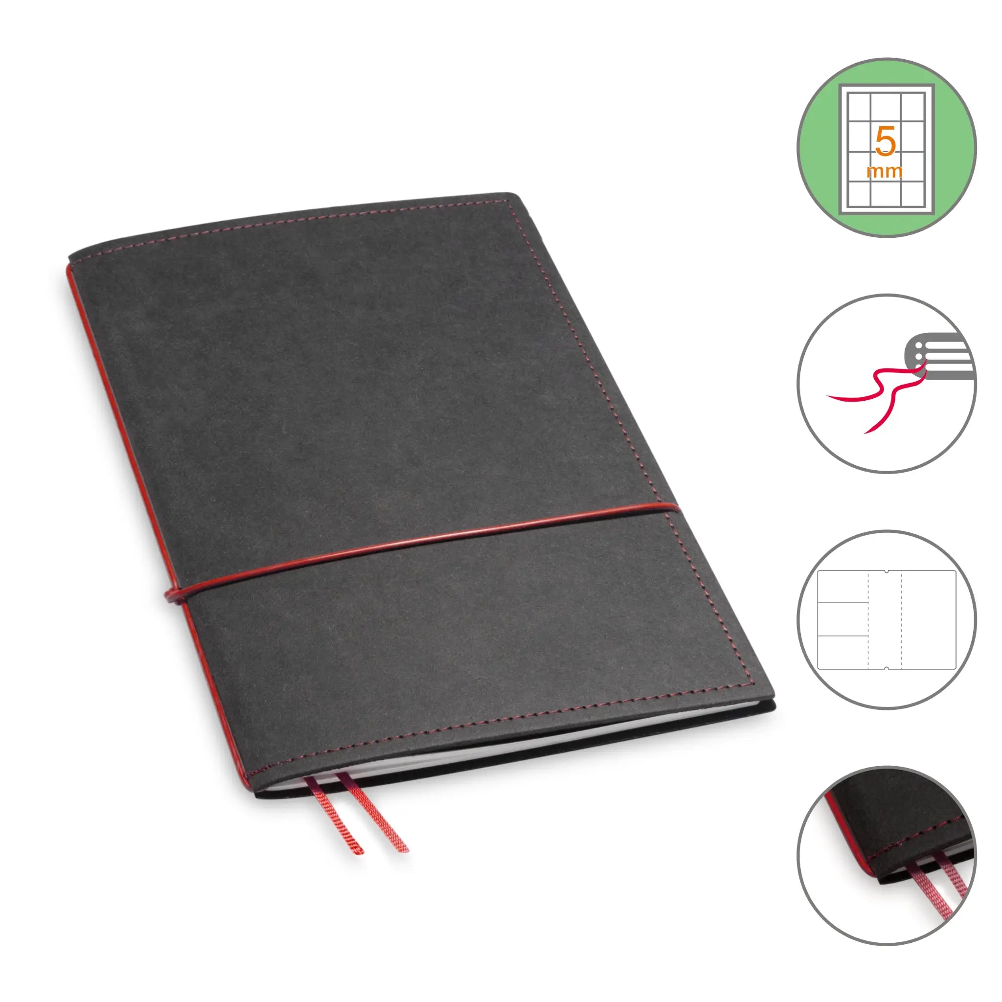 A5 Notizbücher 1-4er