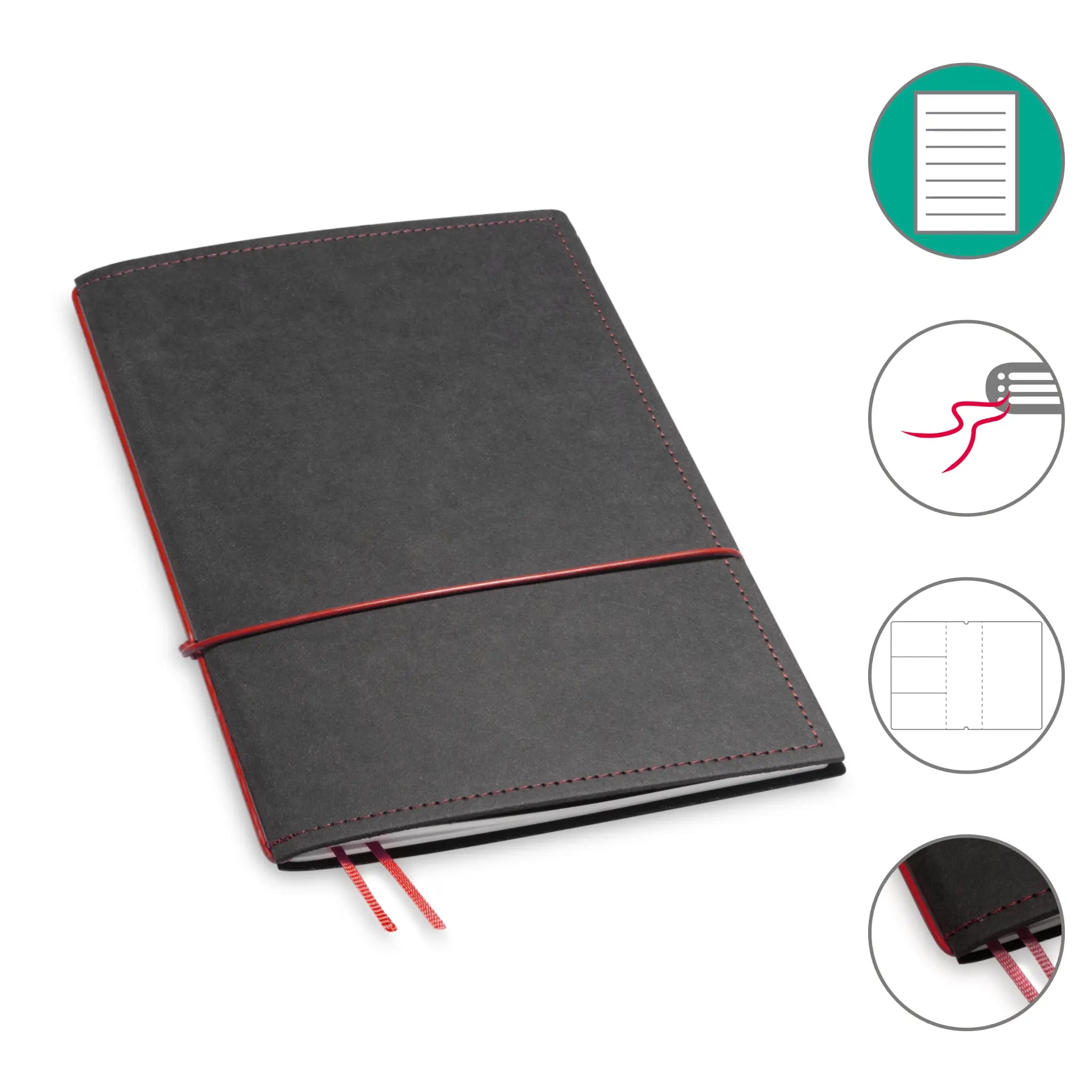 A5 Notizbücher 1-4er