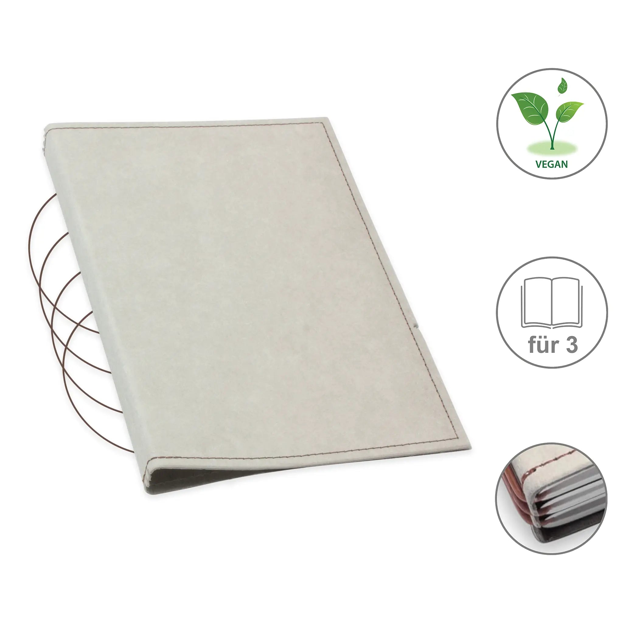 A5 Hüllen vegan Texon | Letzte Chance