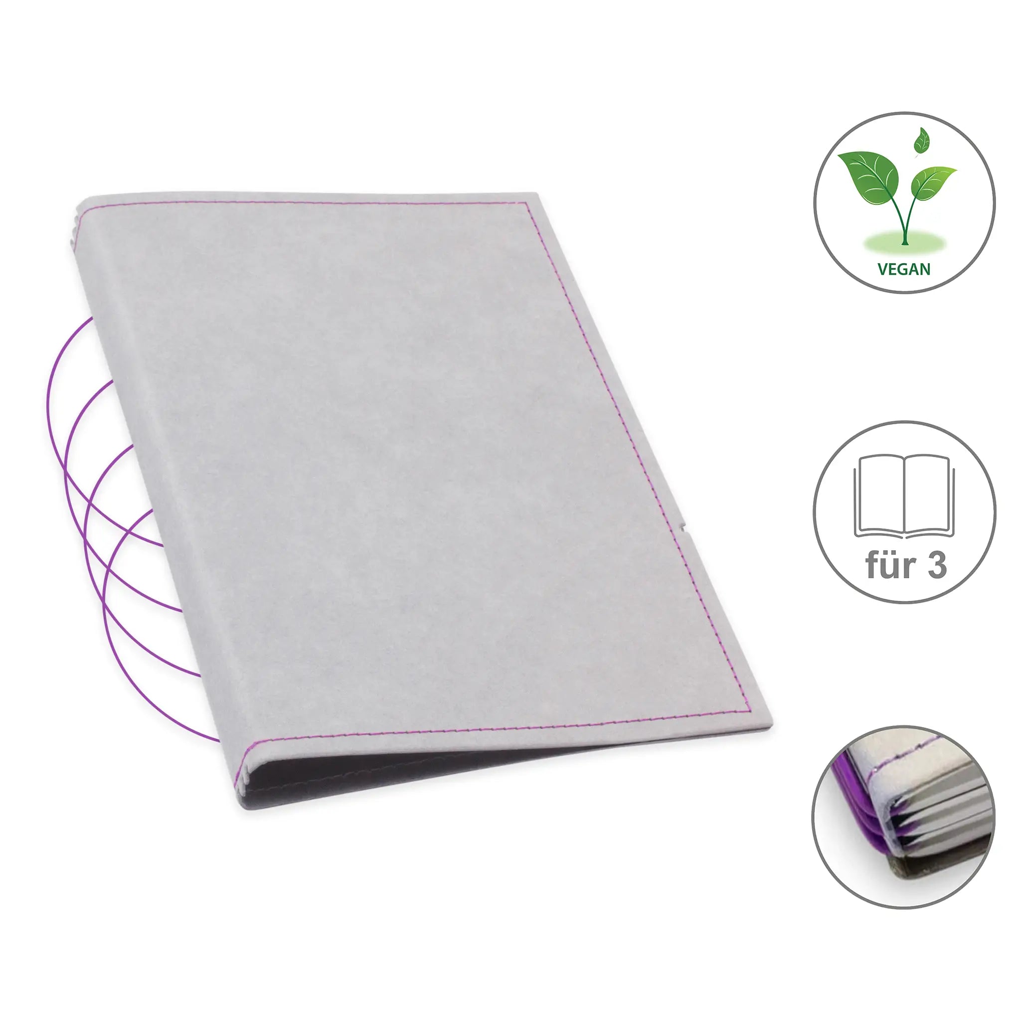 A5 Hüllen vegan Texon | Letzte Chance