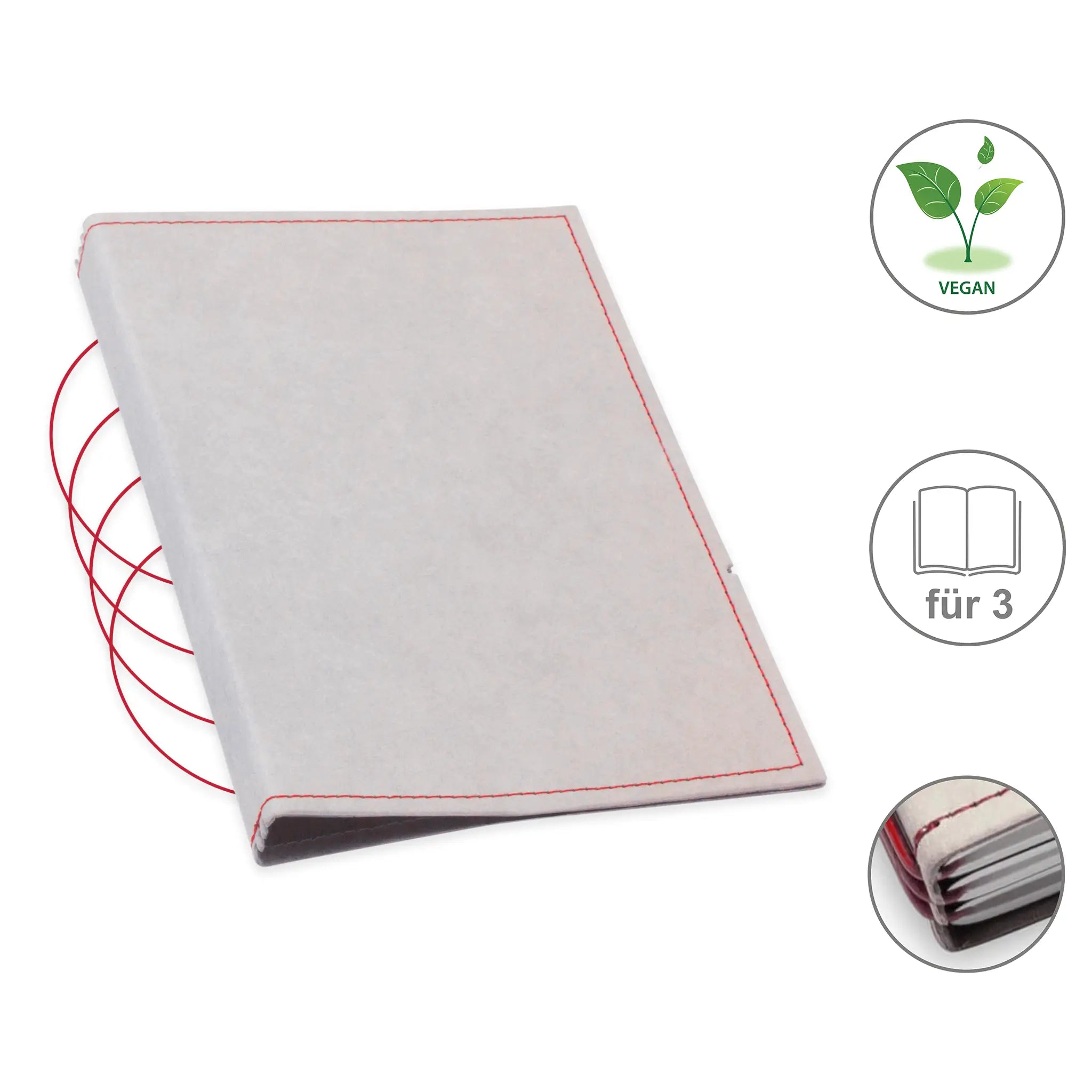 A5 Hüllen vegan Texon | Letzte Chance