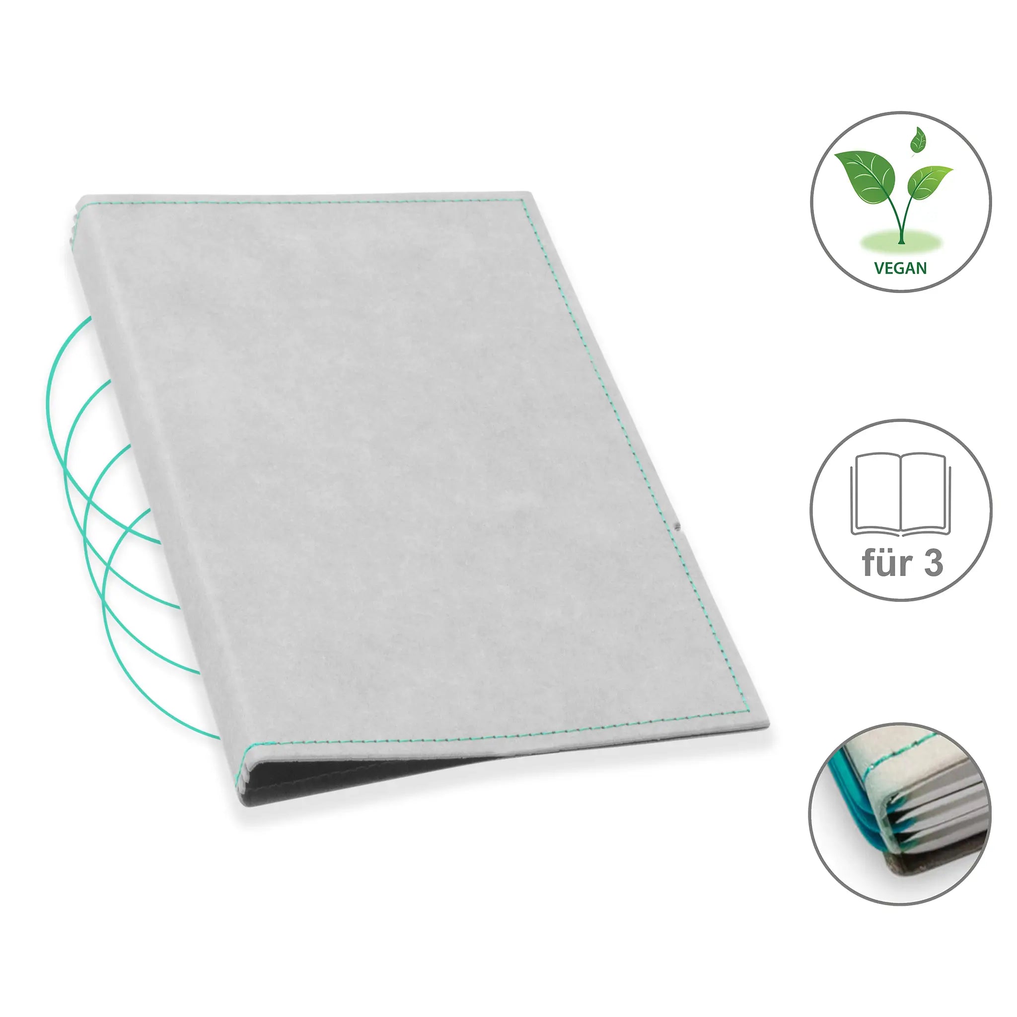 A5 Hüllen vegan Texon | Letzte Chance