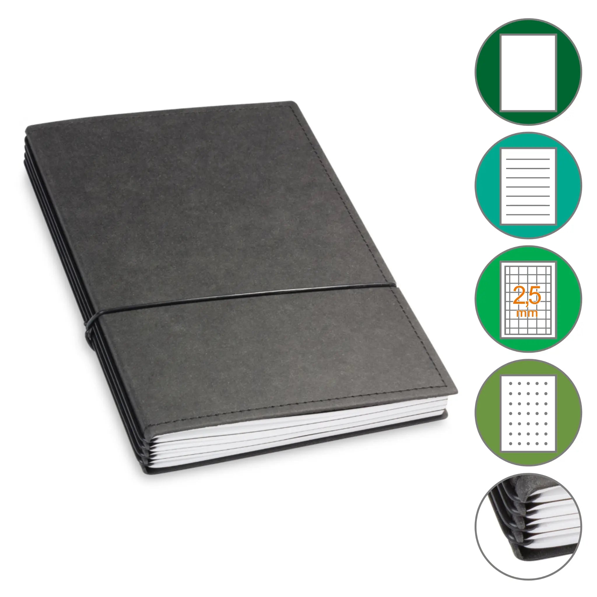 A5 Notizbücher 1-4er