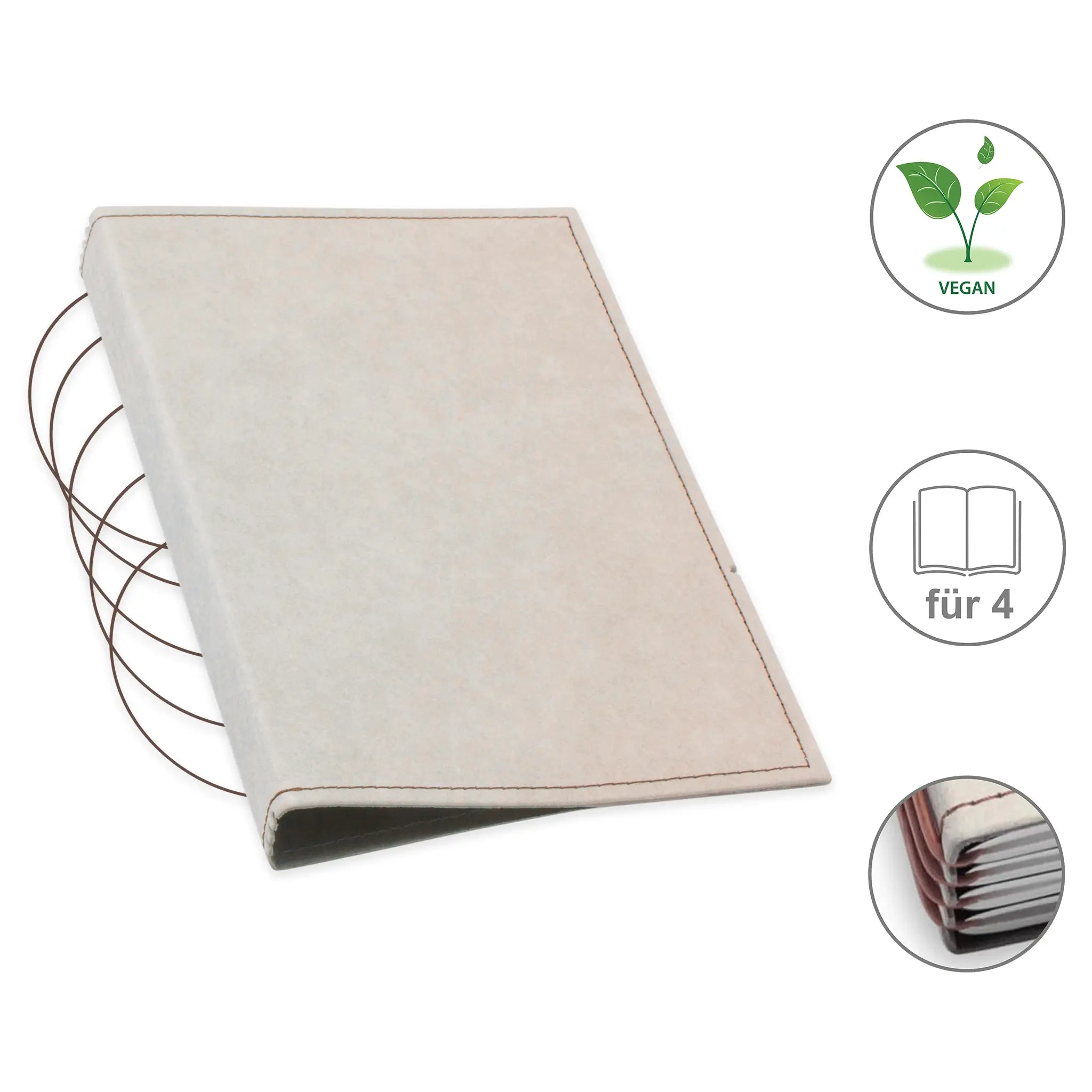 A5 Hüllen vegan Texon | Letzte Chance