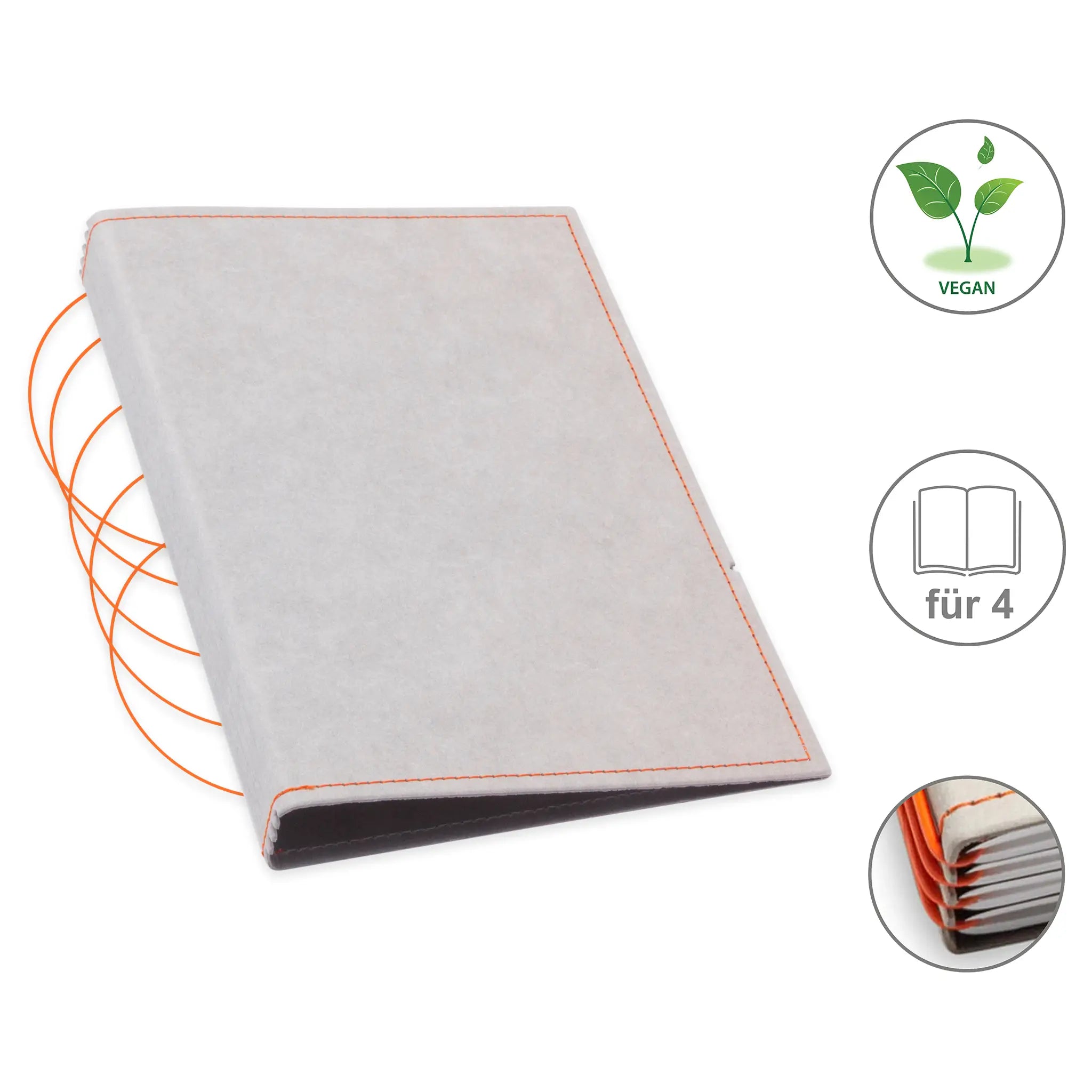 A5 Hüllen vegan Texon | Letzte Chance