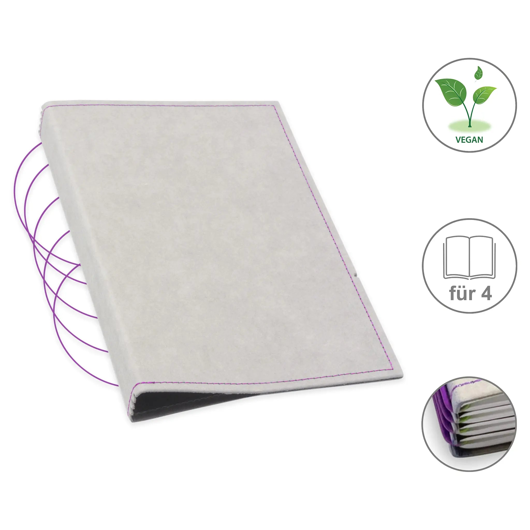 A5 Hüllen vegan Texon | Letzte Chance