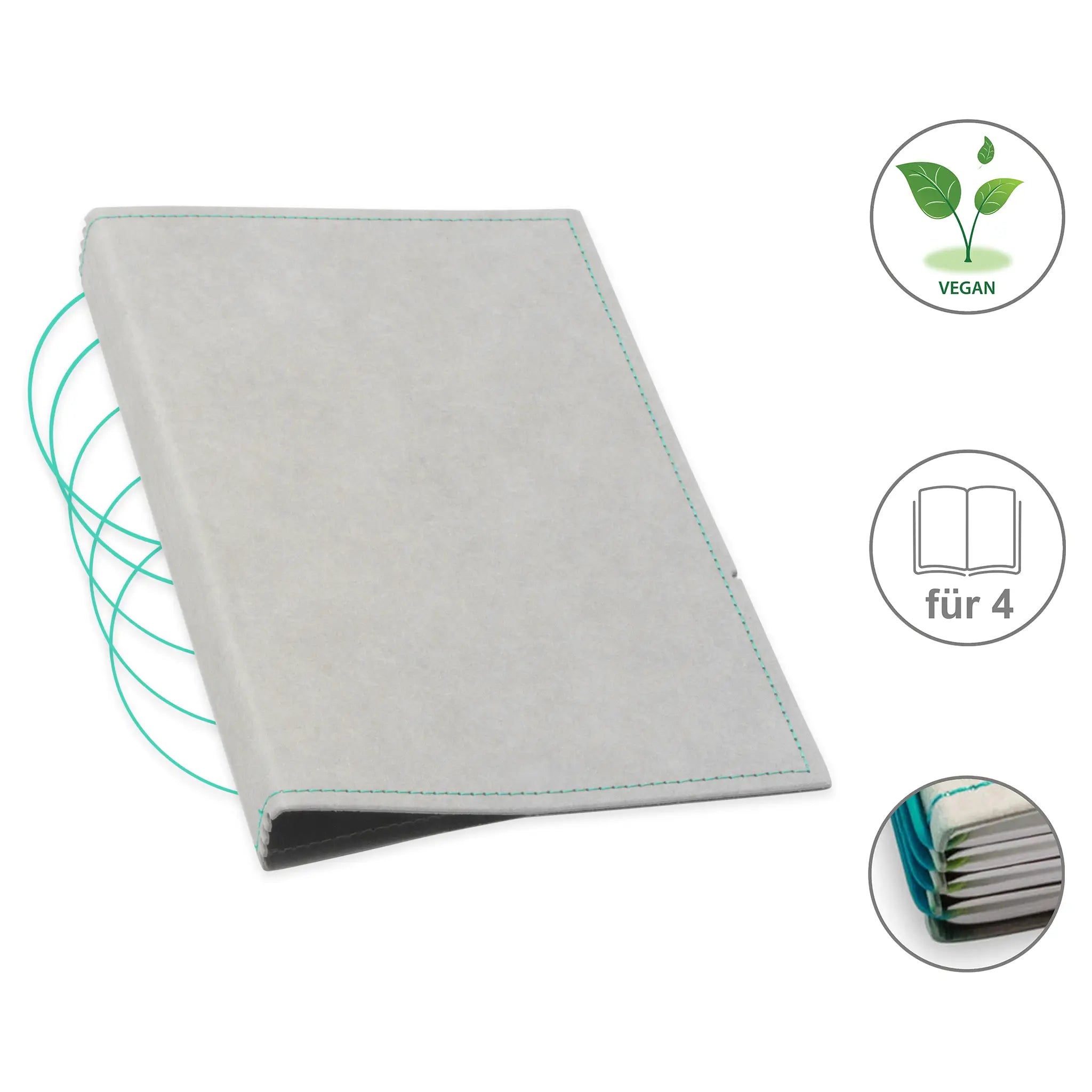 A5 Hüllen vegan Texon | Letzte Chance