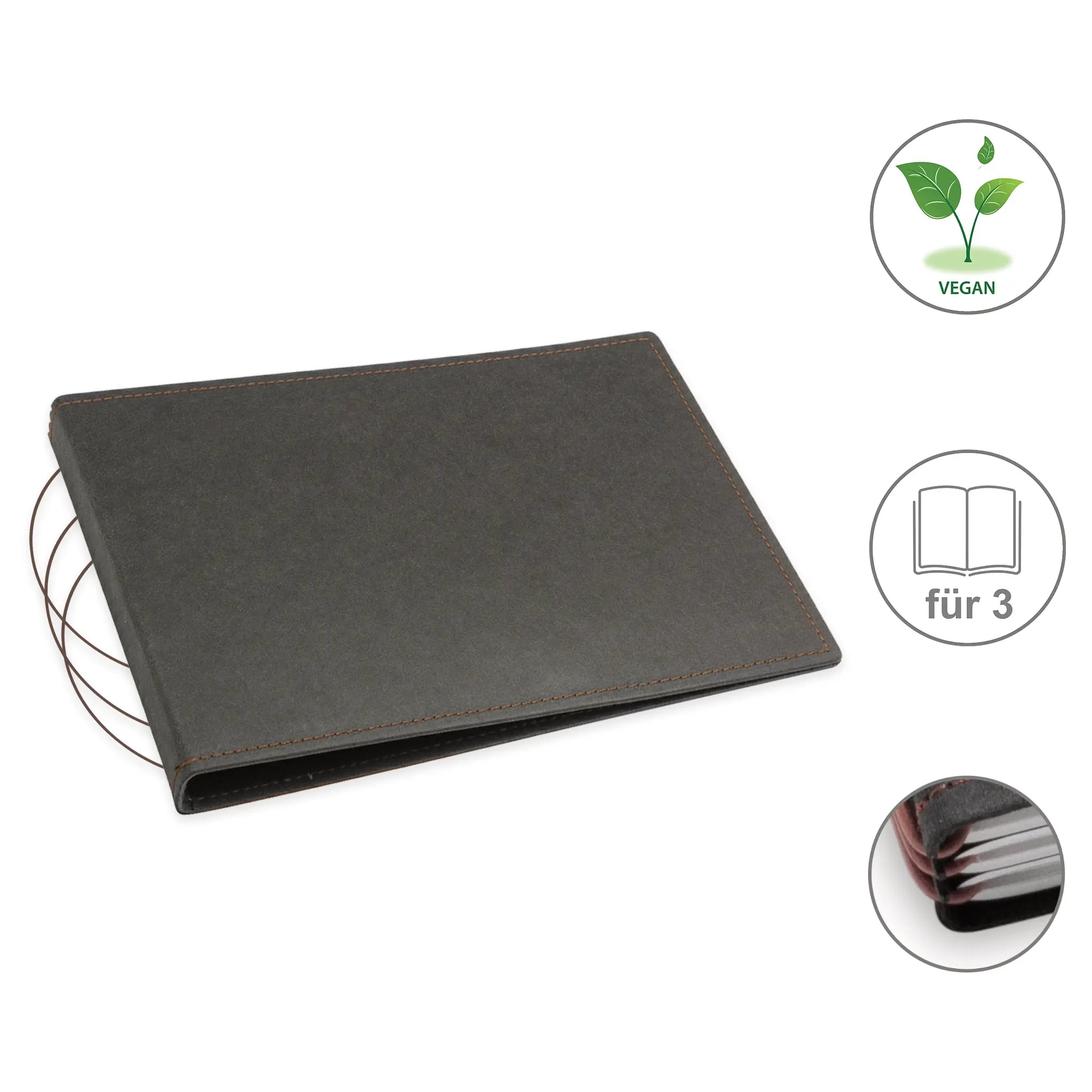 A5+ Quer Hüllen für 1-3er Hefte