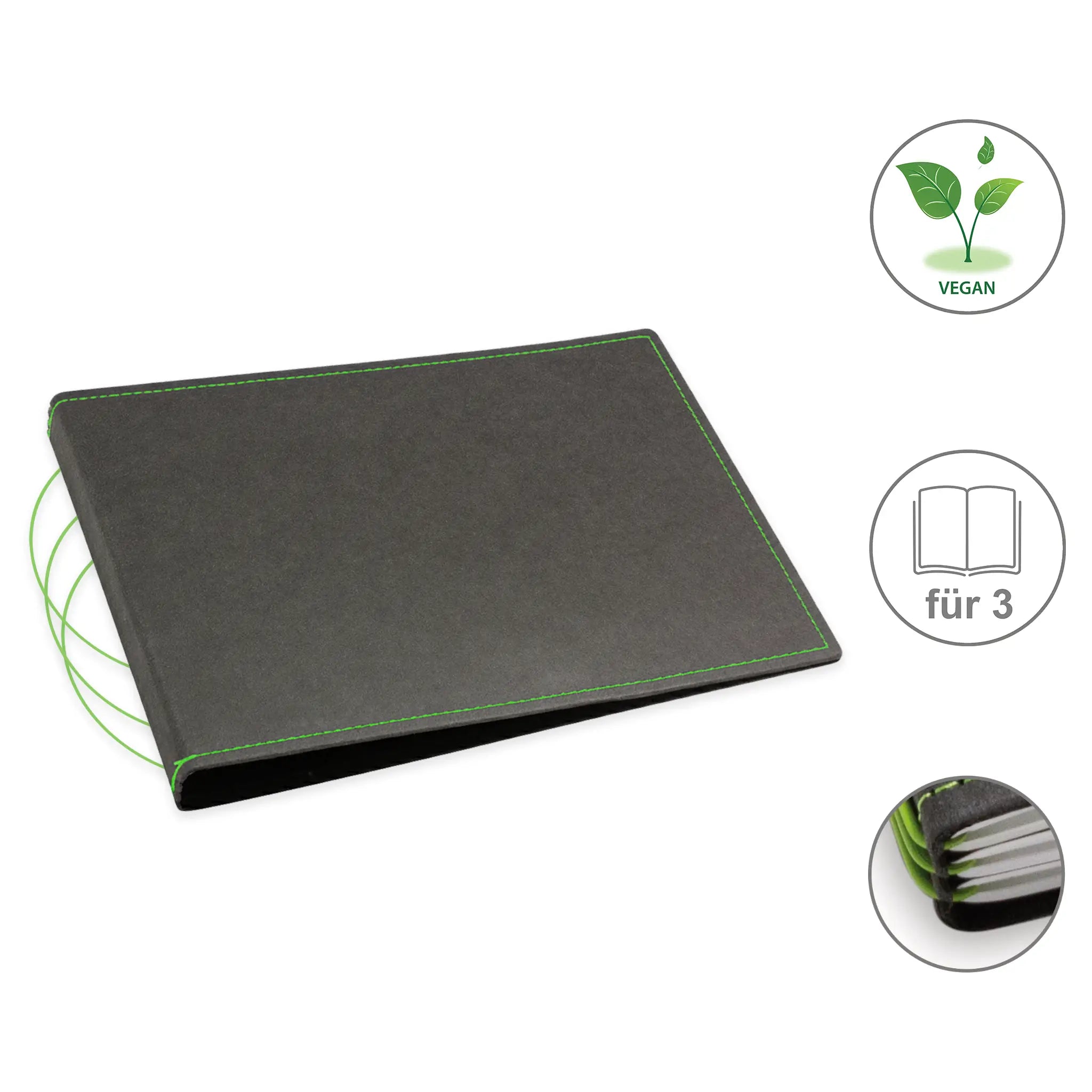 A5+ Quer Hüllen für 1-3er Hefte