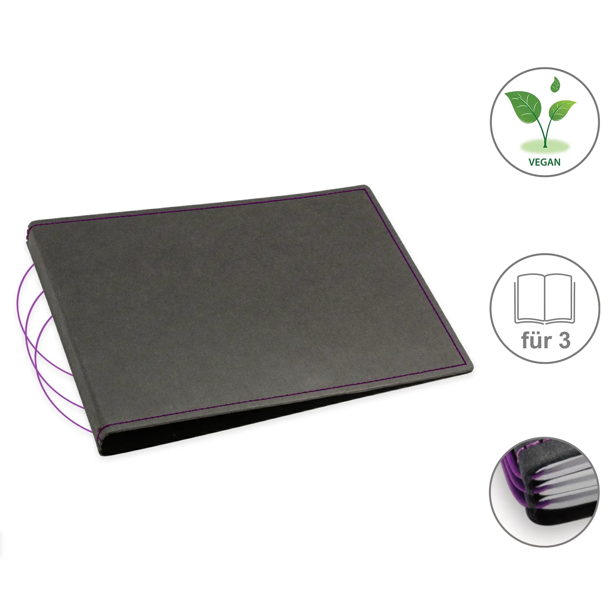 A5+ Quer Hüllen für 1-3er Hefte