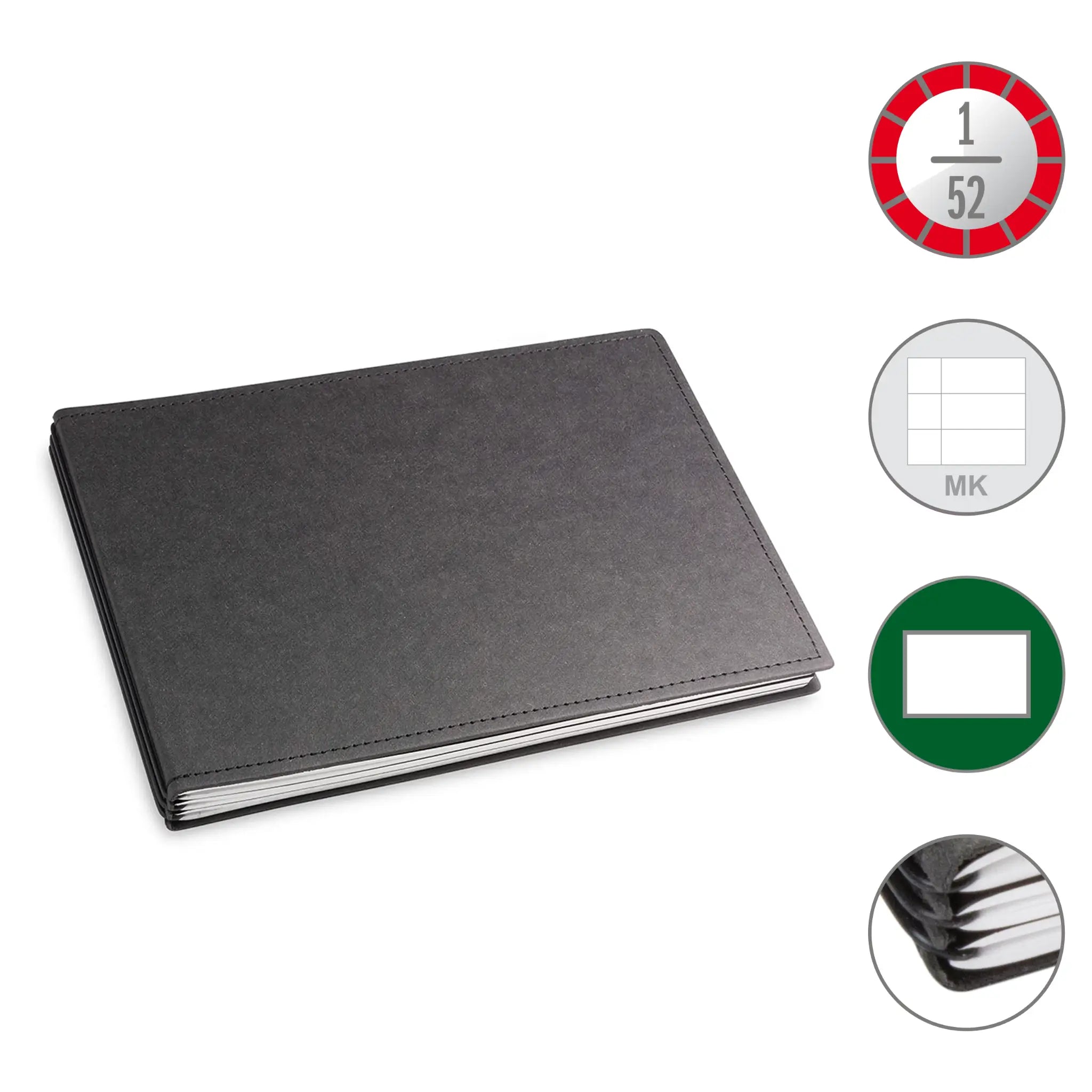 A5+ Quer Terminplaner 2026