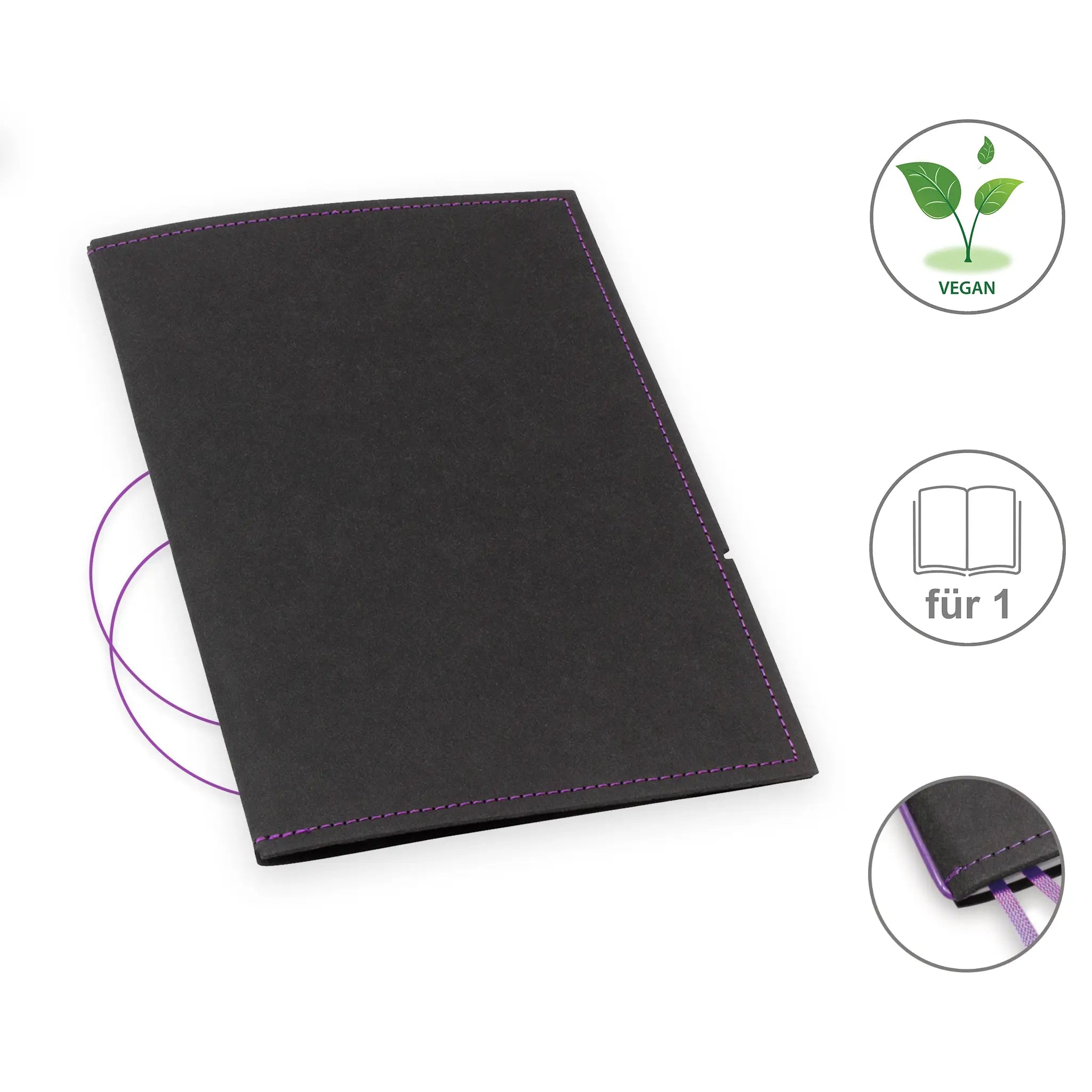 A6 Hüllen für 1-3 Hefte