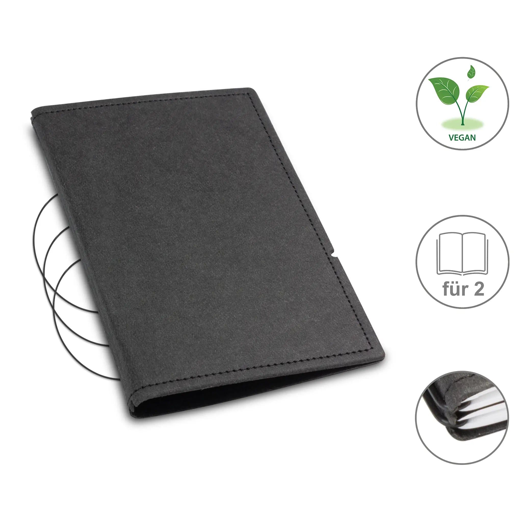 A6 Hüllen für 1-3 Hefte