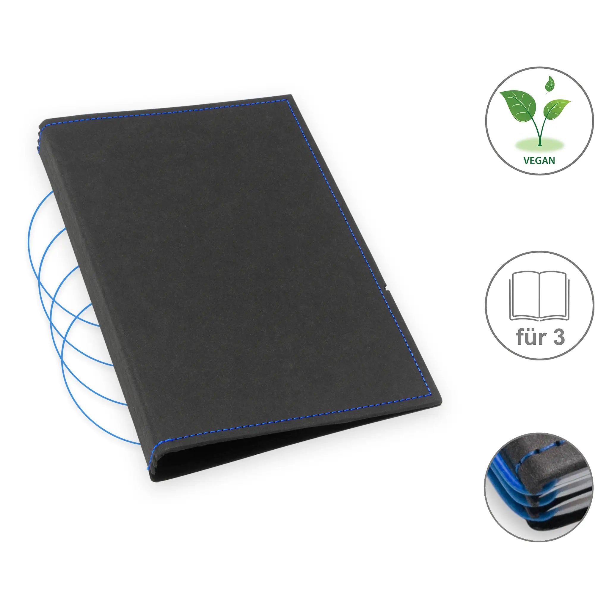 A6 Hüllen für 1-3 Hefte