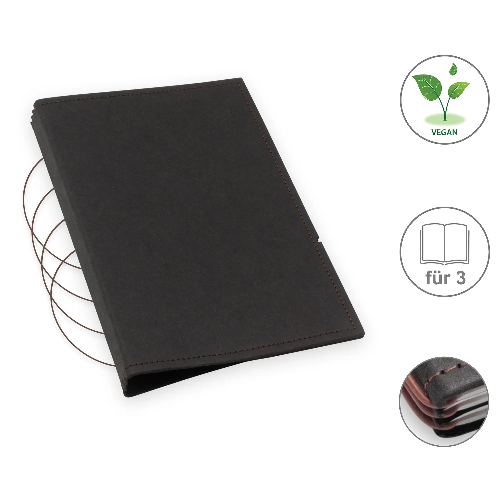 A6 Hüllen für 1-3 Hefte