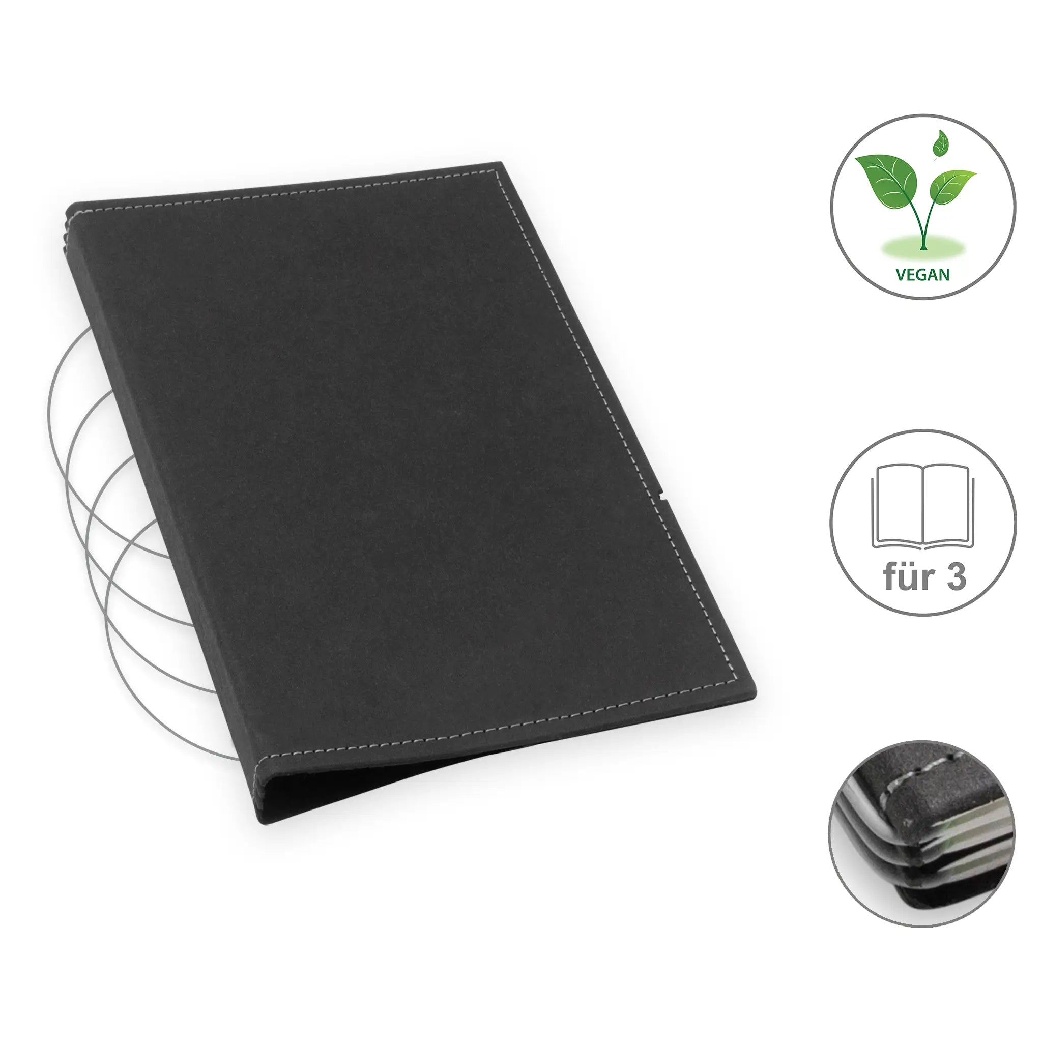 A6 Hüllen für 1-3 Hefte