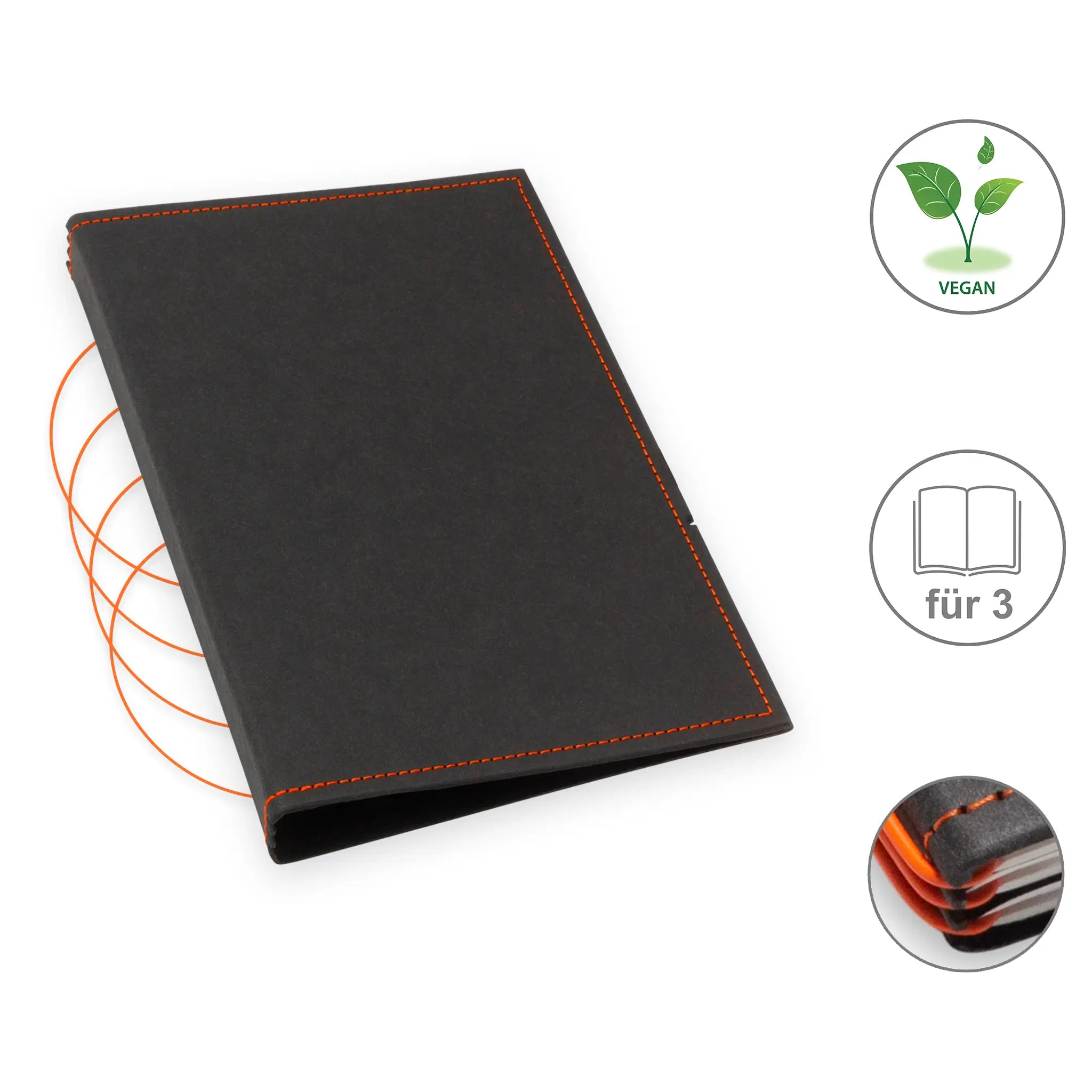 A6 Hüllen für 1-3 Hefte