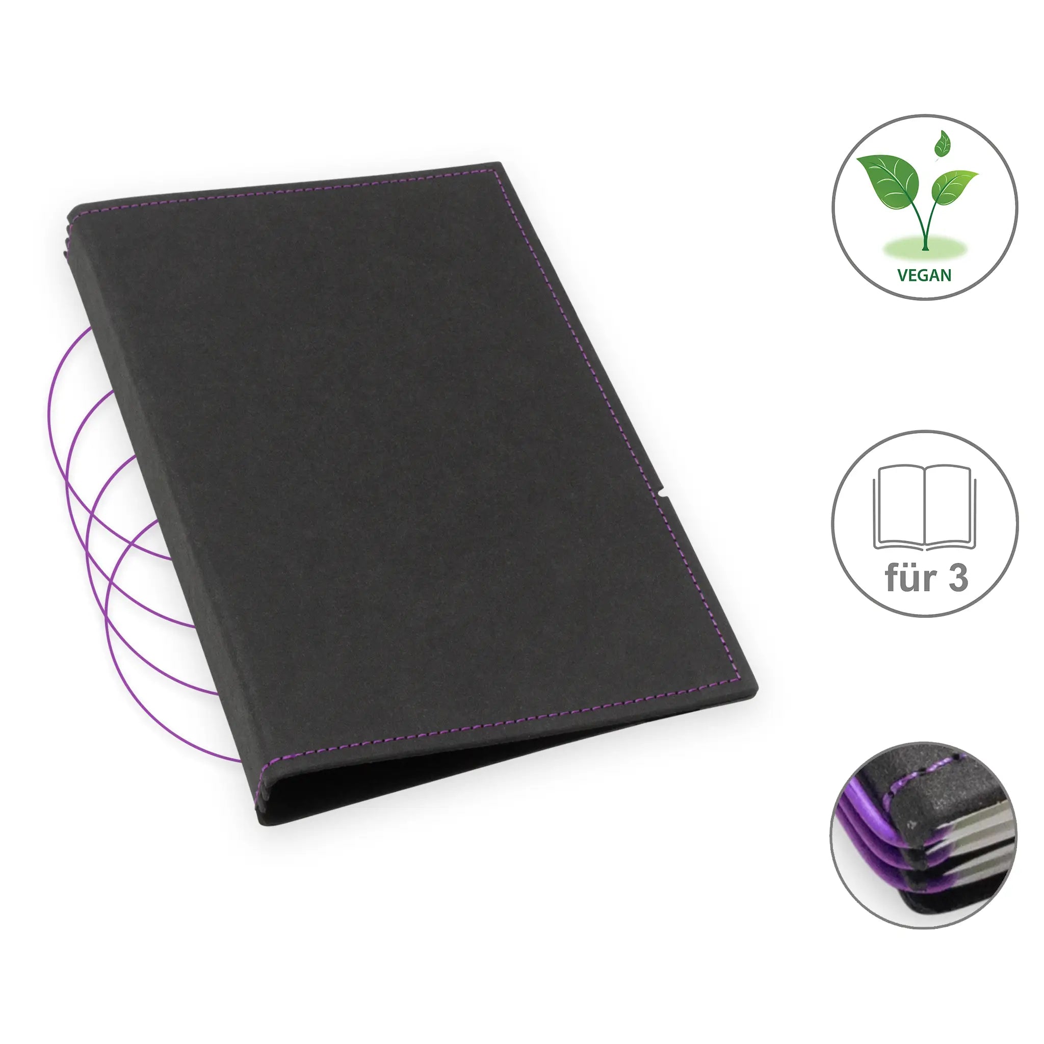 A6 Hüllen für 1-3 Hefte