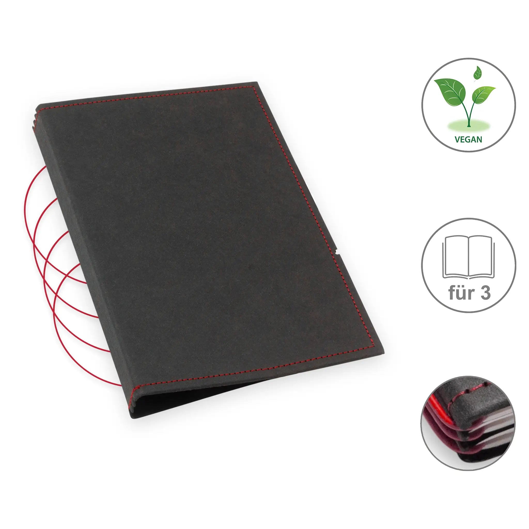 A6 Hüllen für 1-3 Hefte