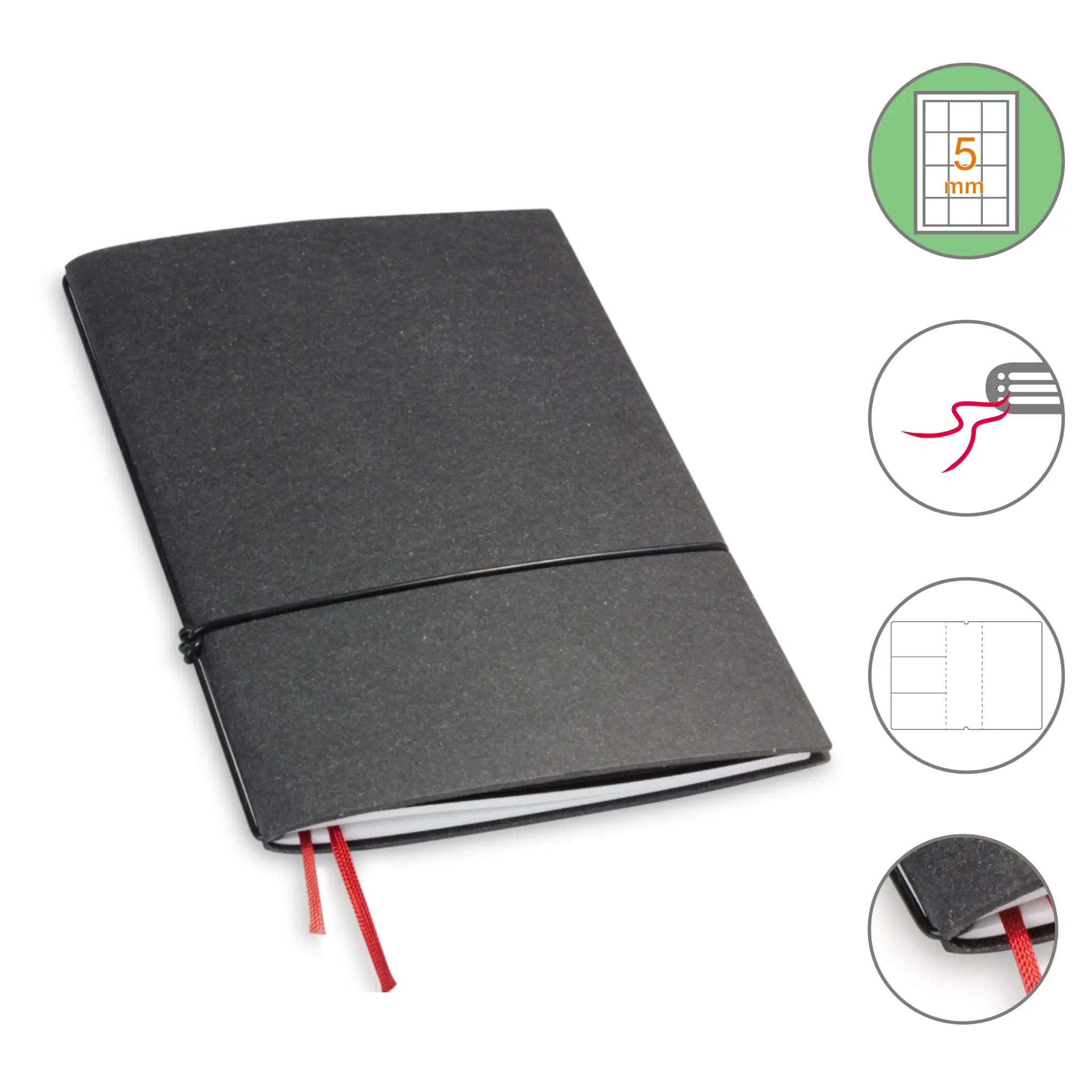 A5 Notizbücher 1-4er