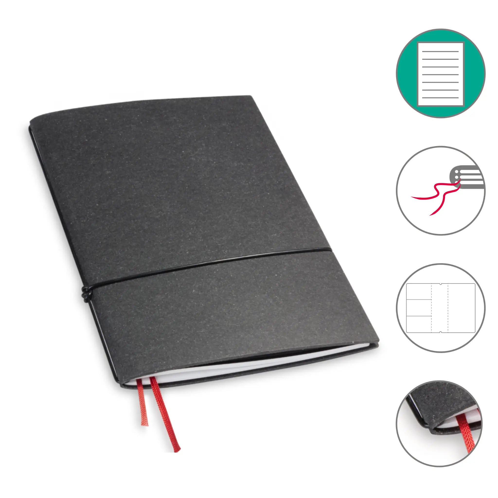 A5 Notizbücher 1-4er