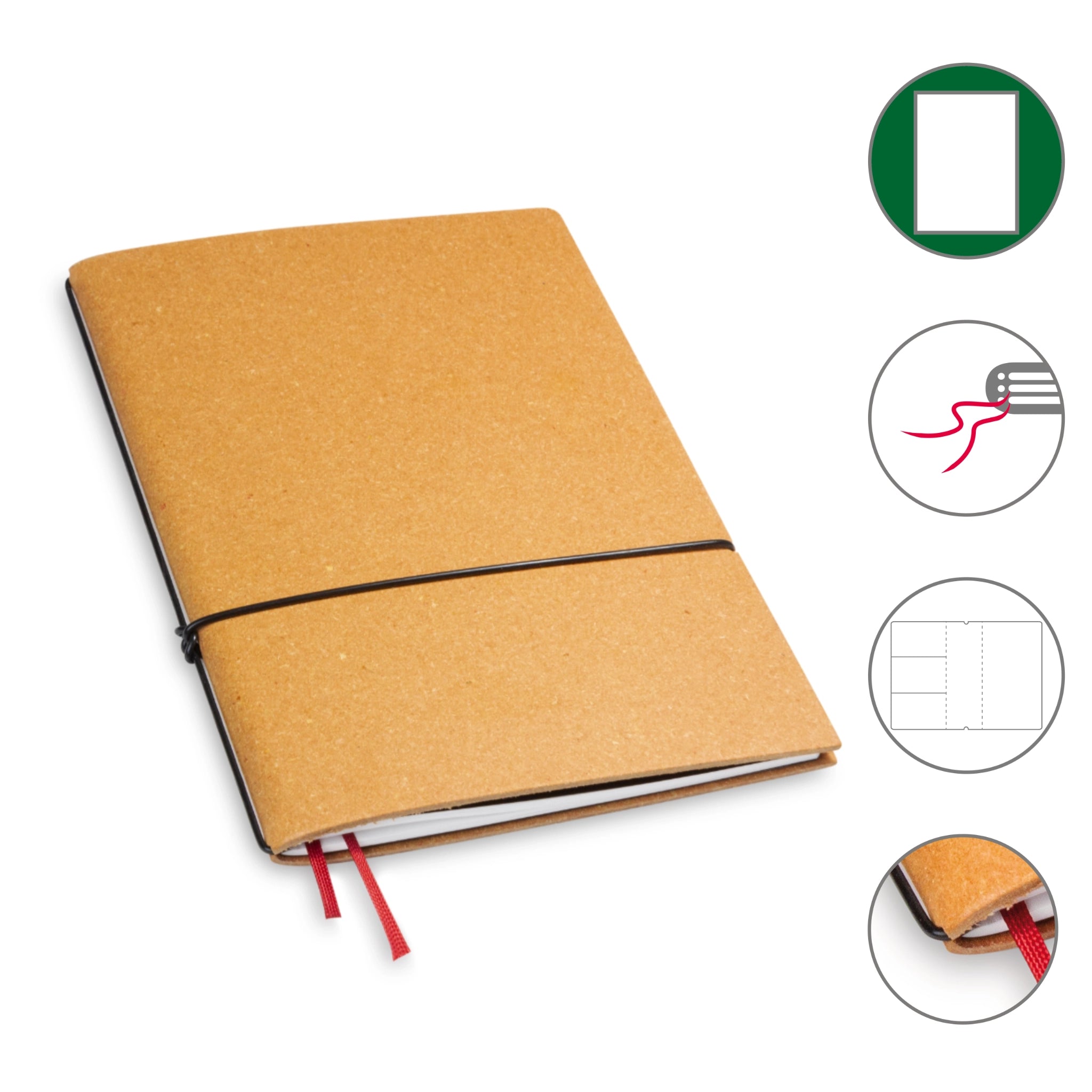 A5 Notizbücher 1-4er