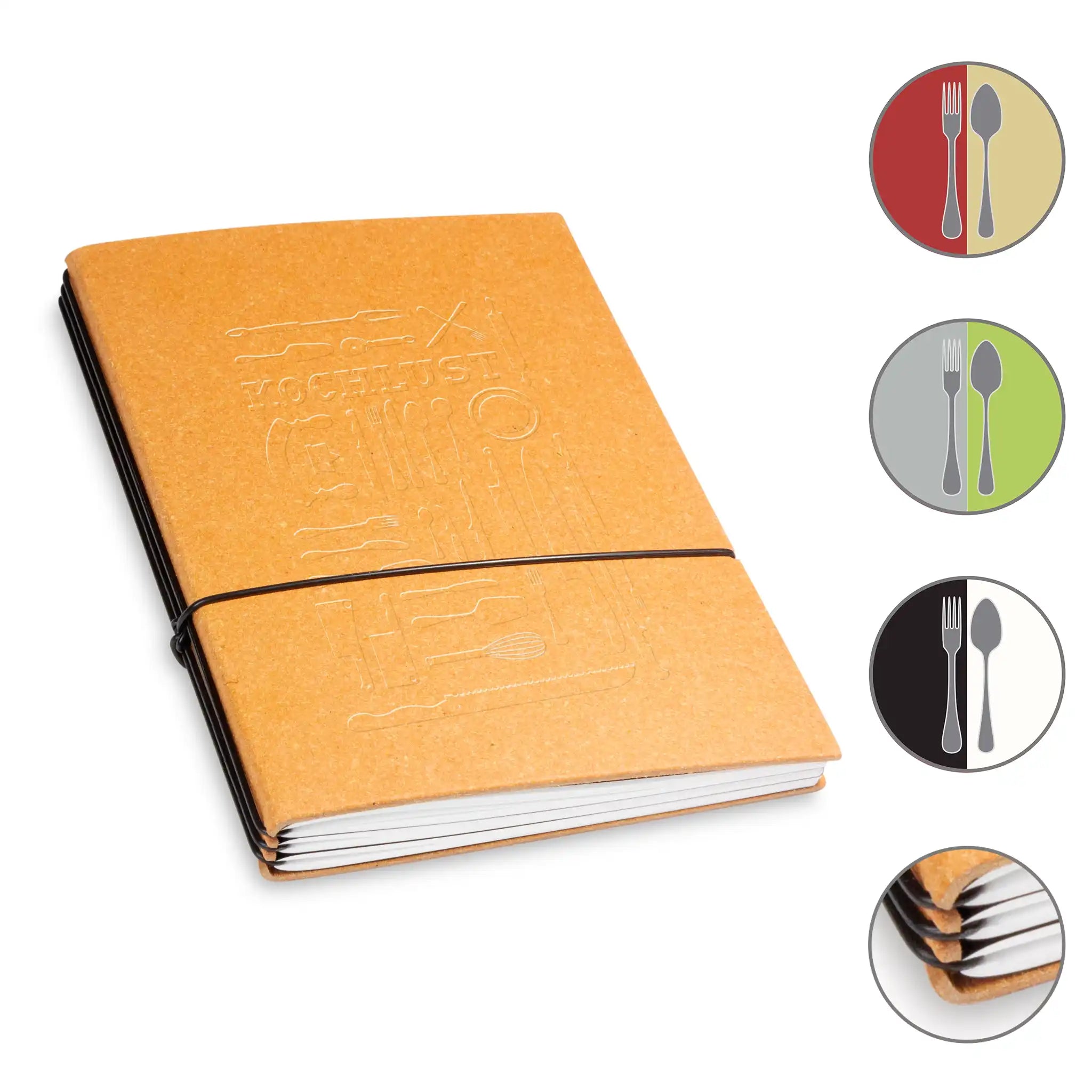 A5 KOCHLUST Komplettpaket 1-4er