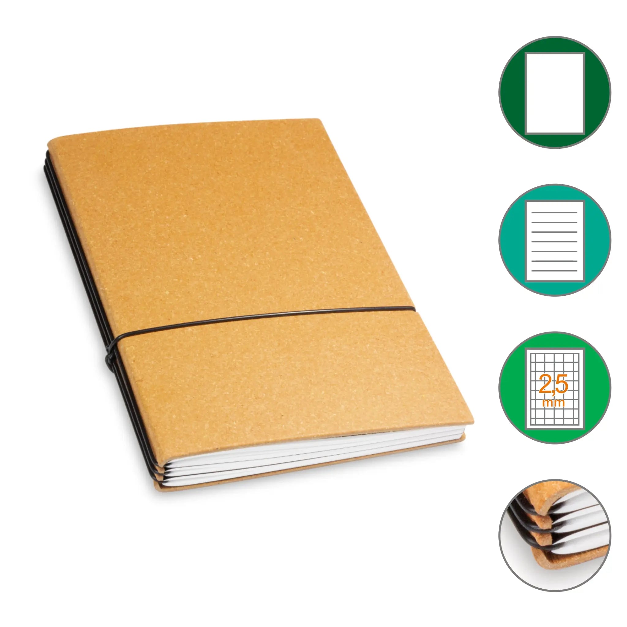 A5 Notizbücher 1-4er