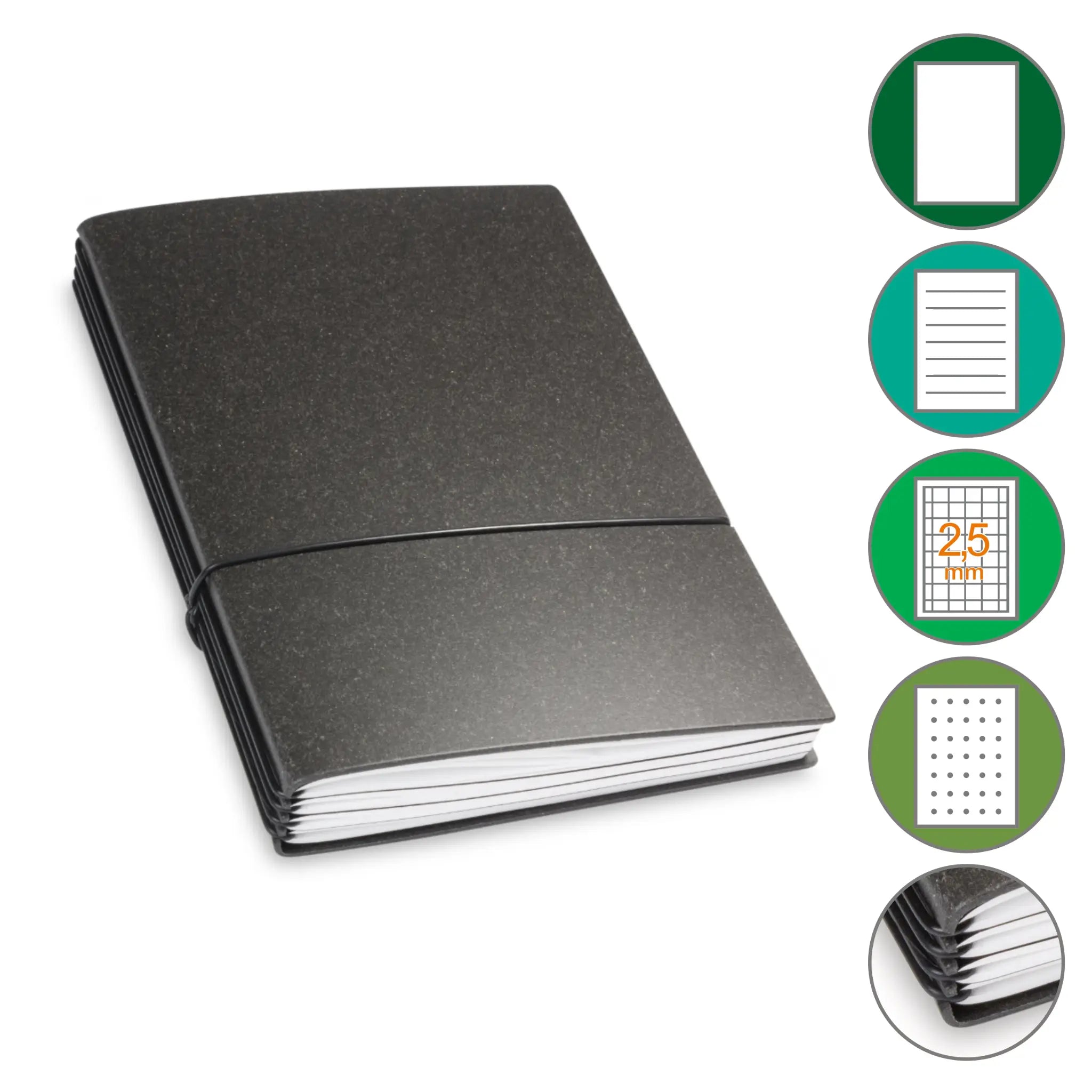 A5 Notizbücher 1-4er