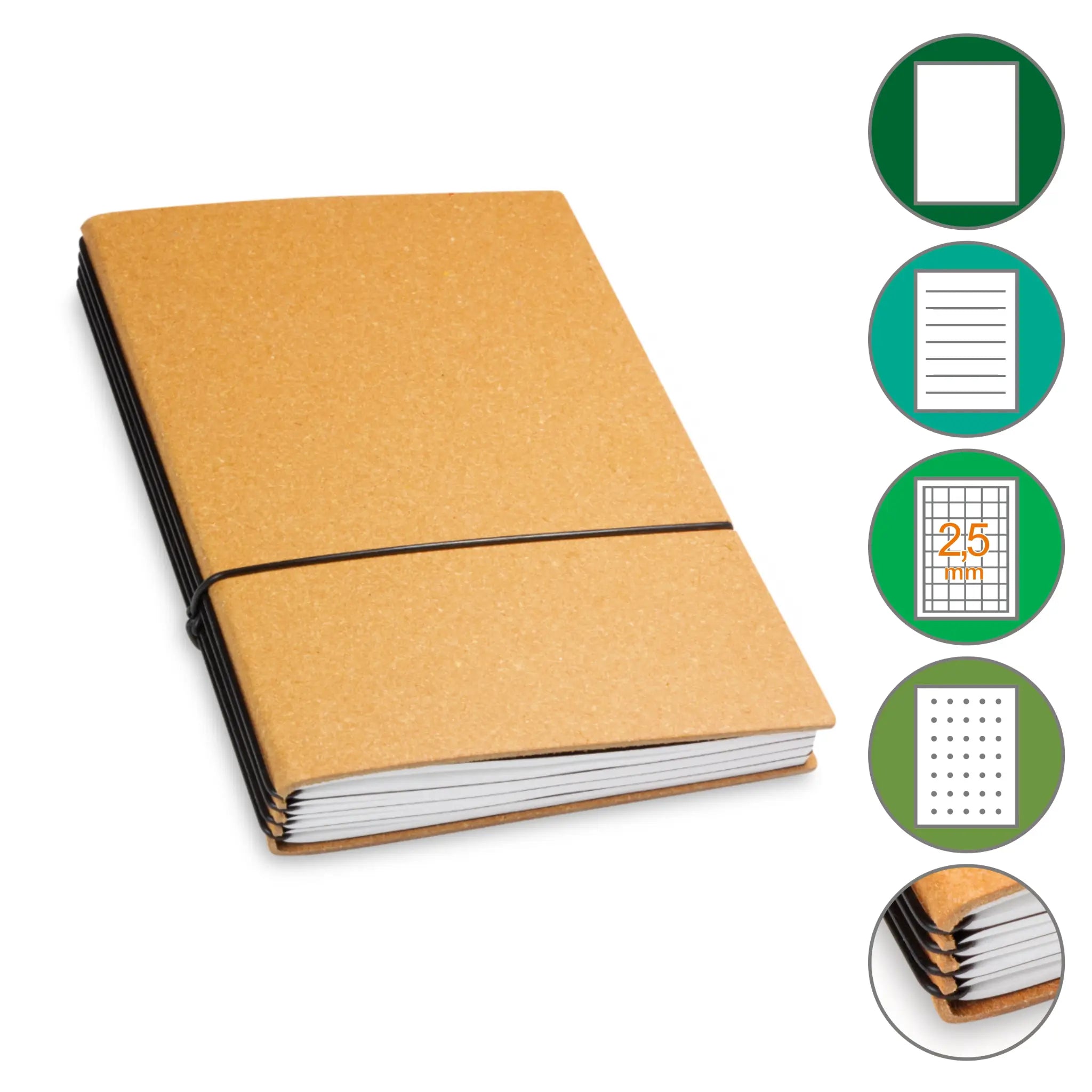 A5 Notizbücher 1-4er