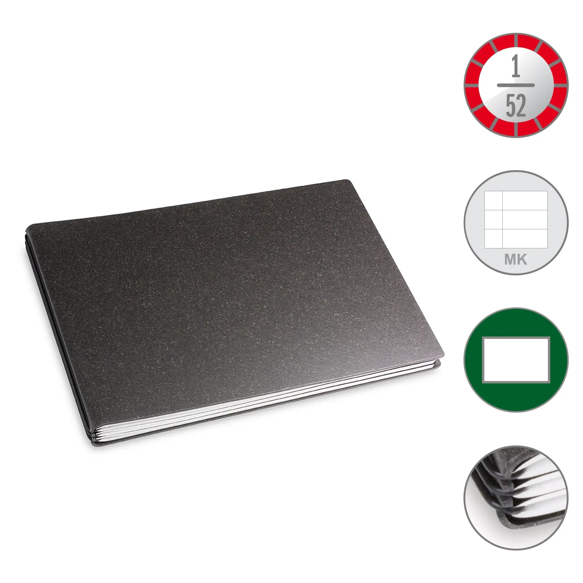 A5+ Quer Terminplaner 2026