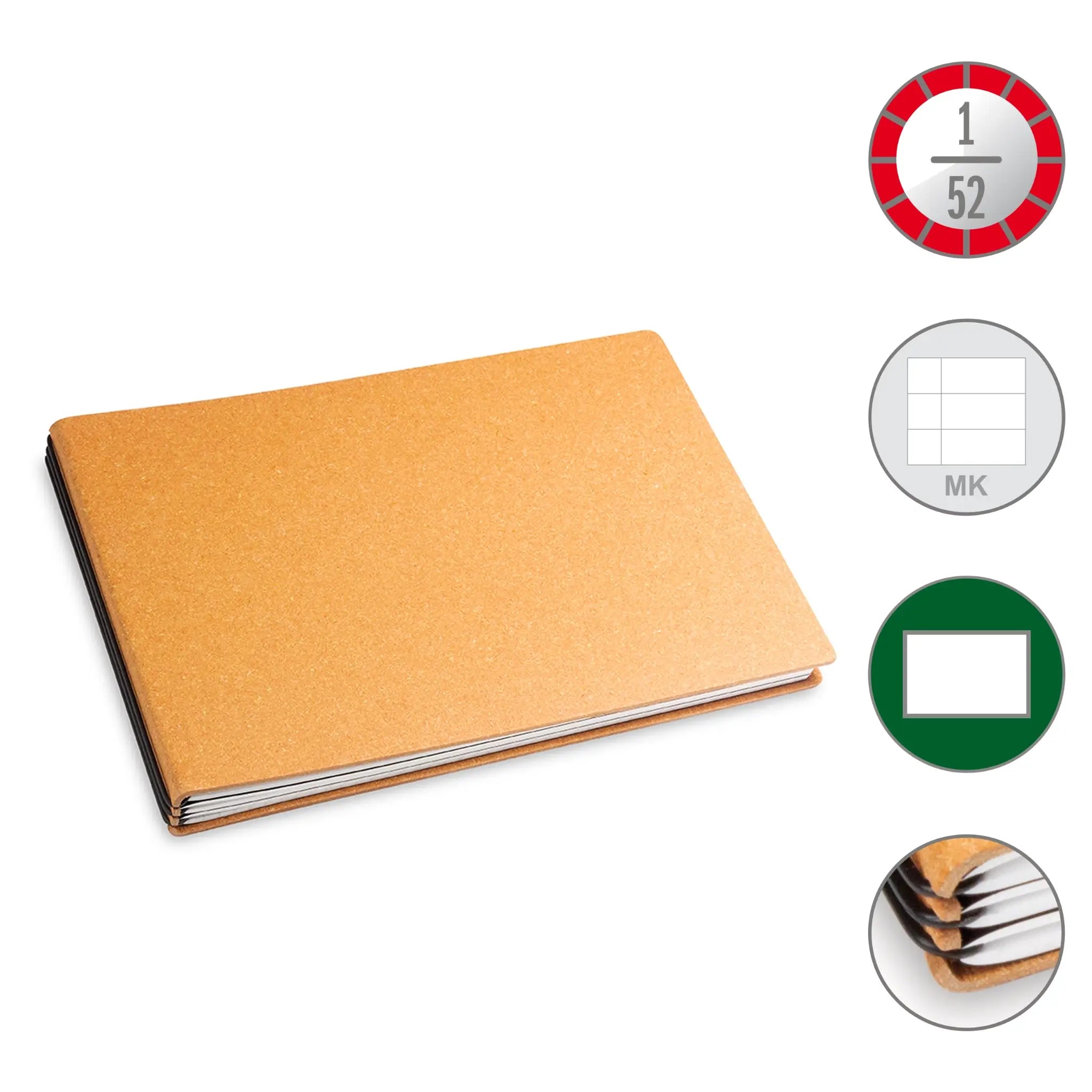 A5+ Quer Terminplaner 2026