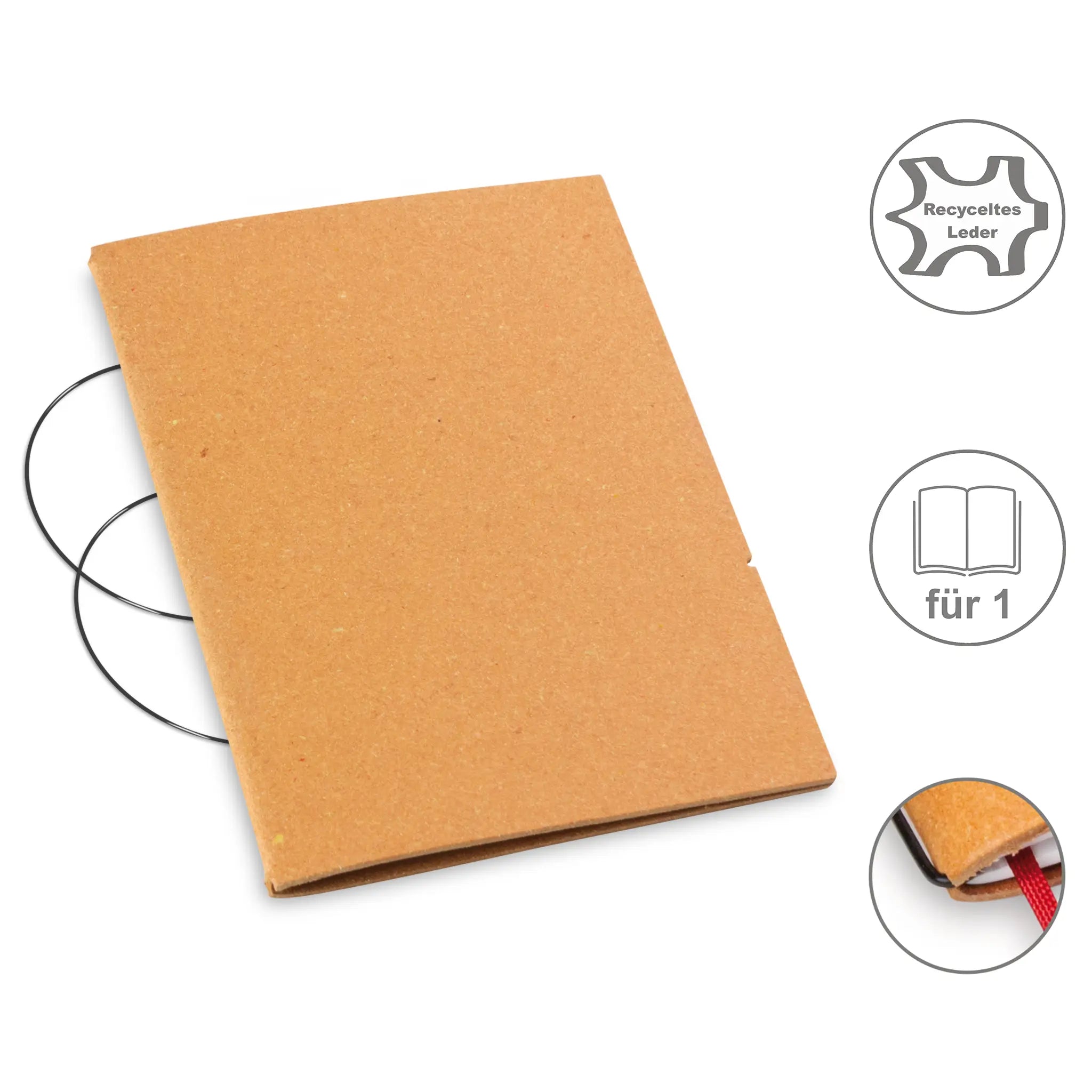 A6 Hüllen für 1-3 Hefte