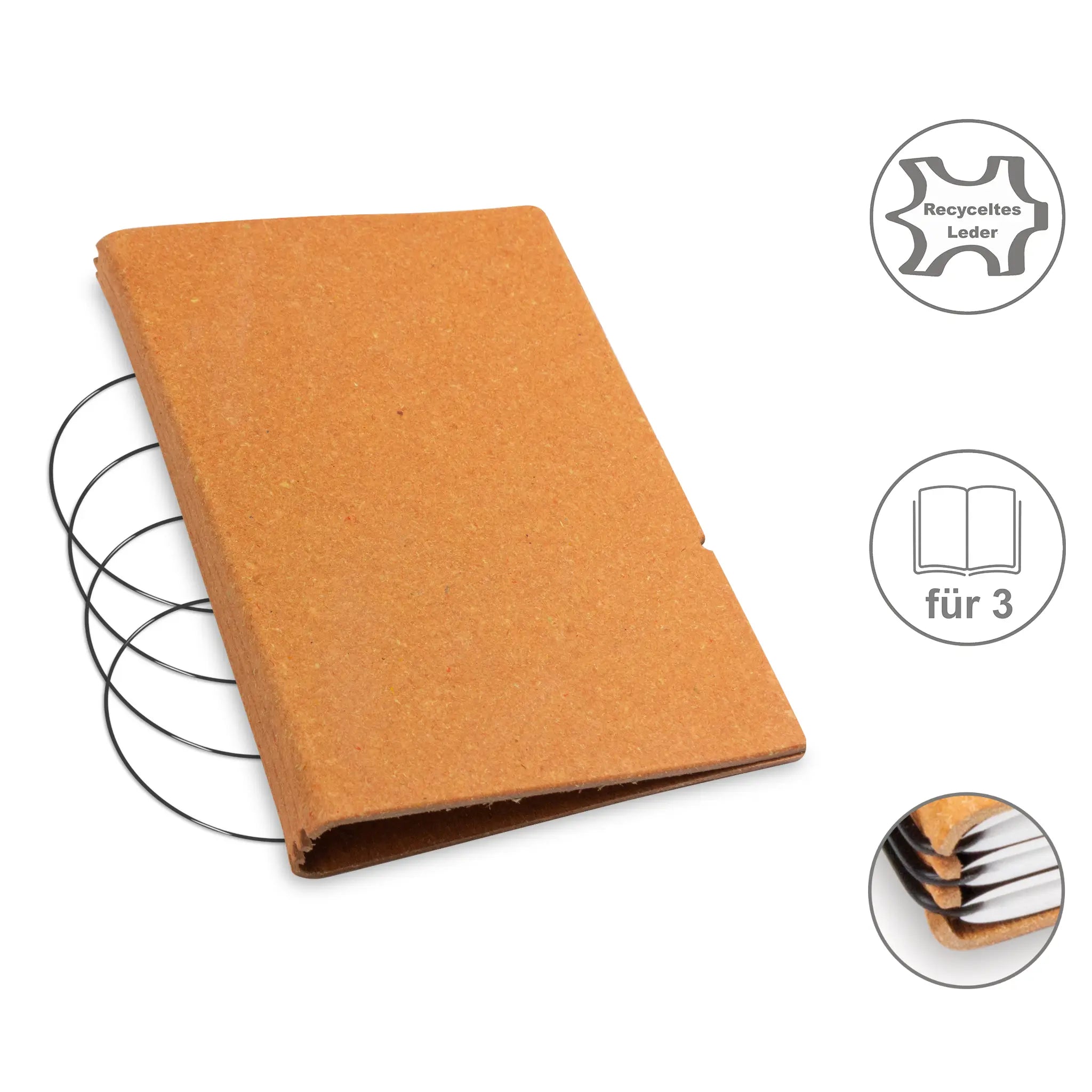 A6 Hüllen für 1-3 Hefte