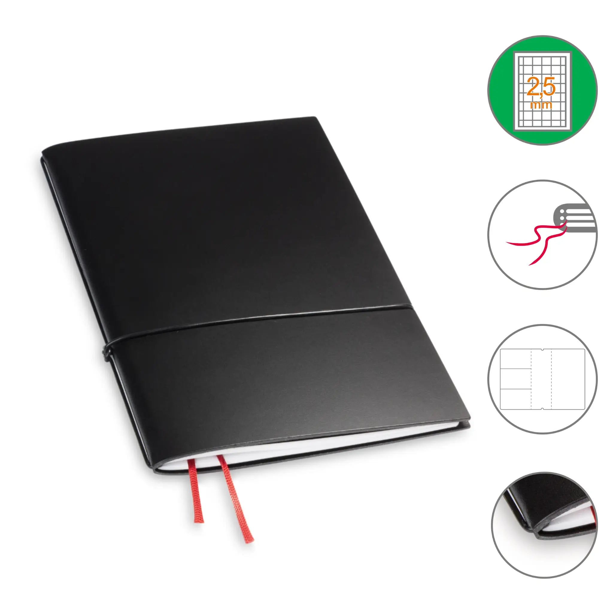 A5 Notizbücher 1-4er