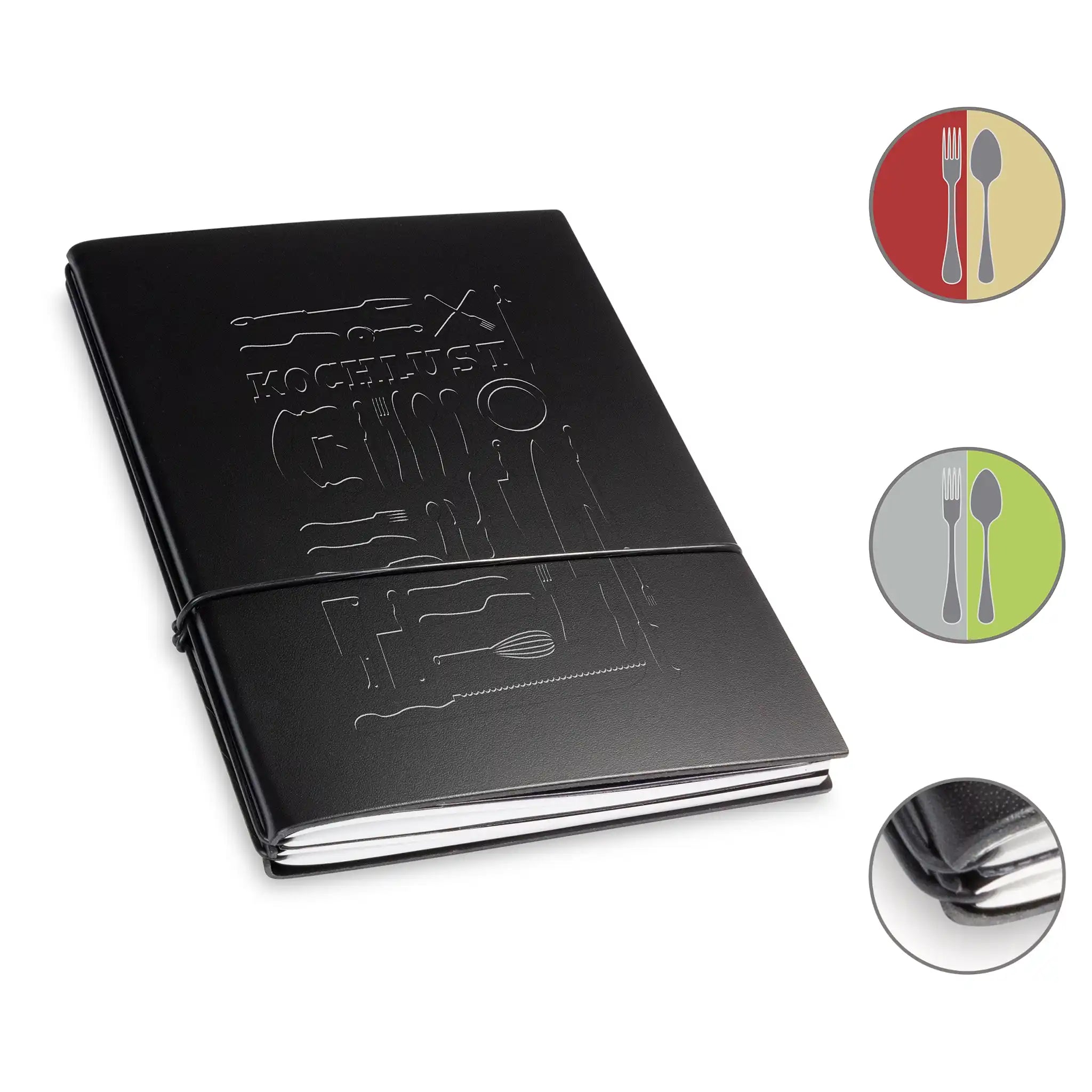 A5 KOCHLUST Komplettpaket 1-4er