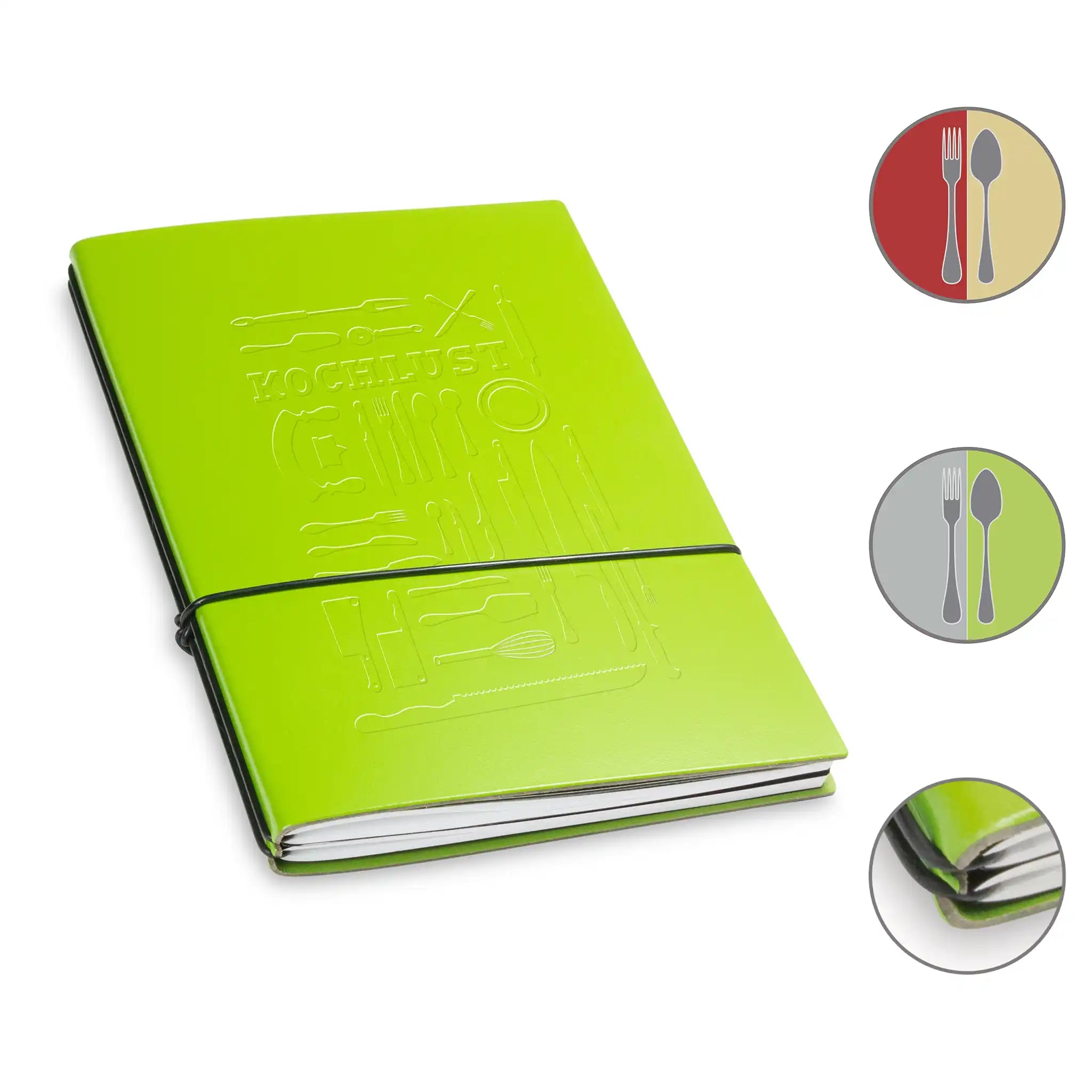 A5 KOCHLUST Komplettpaket 1-4er