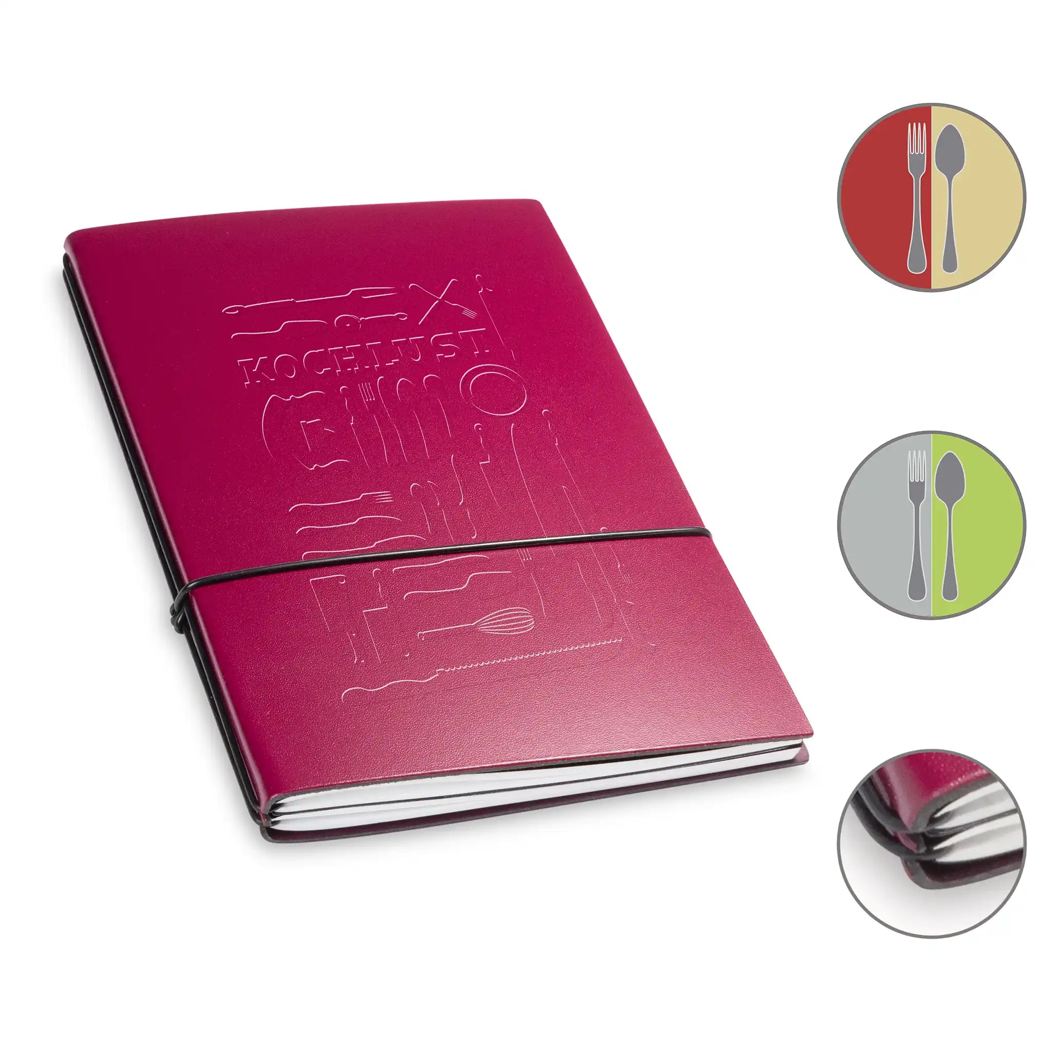 A5 KOCHLUST Komplettpaket 1-4er